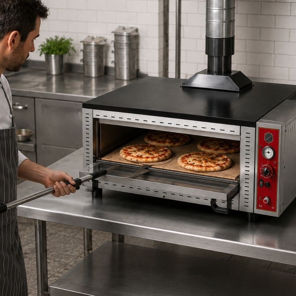 Işıkgaz SilverinoxSilverinox Doğalgazlı 30 Cm 4 Pizza Kapasiteli Pizza FırınıPF-62 G