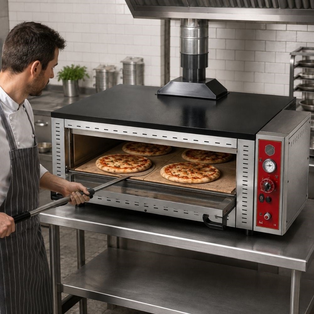 Işıkgaz SilverinoxSilverinox Doğalgazlı 30 Cm 6 Pizza Kapasiteli Pizza FırınıPF-92 G