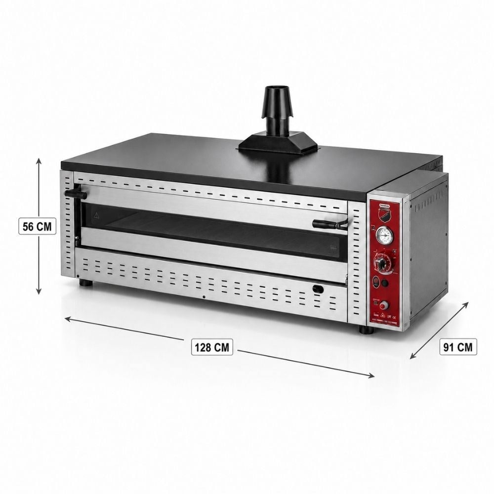 Işıkgaz SilverinoxSilverinox Doğalgazlı 30 Cm 6 Pizza Kapasiteli Pizza FırınıPF-92 G
