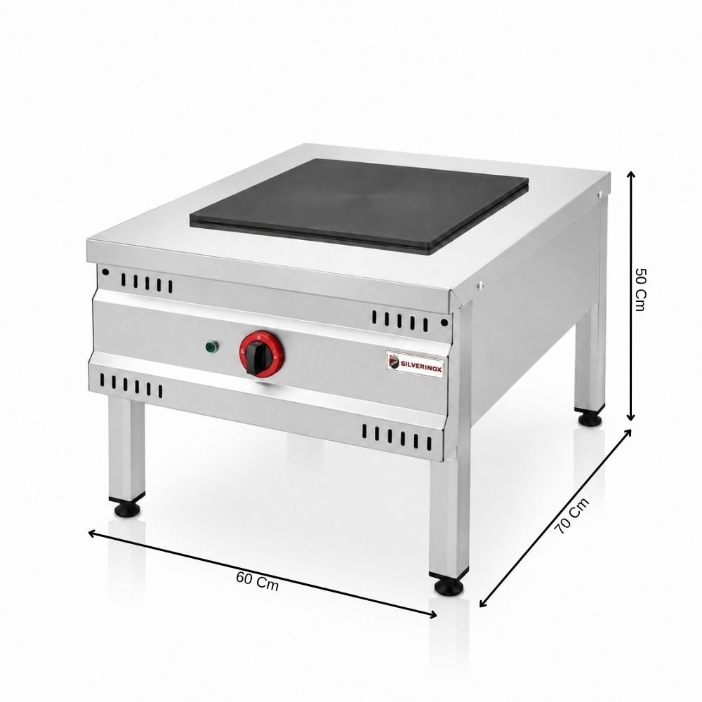 Işıkgaz SilverinoxSilverinox Elektrikli Yer Ocağı 40 Cm 380VSLVR-YER-04
