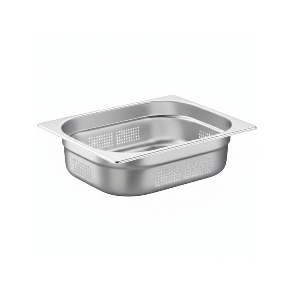 ÜRET Delikli Gastronom Küvet GN 1/2 150 mm 9,5 lt