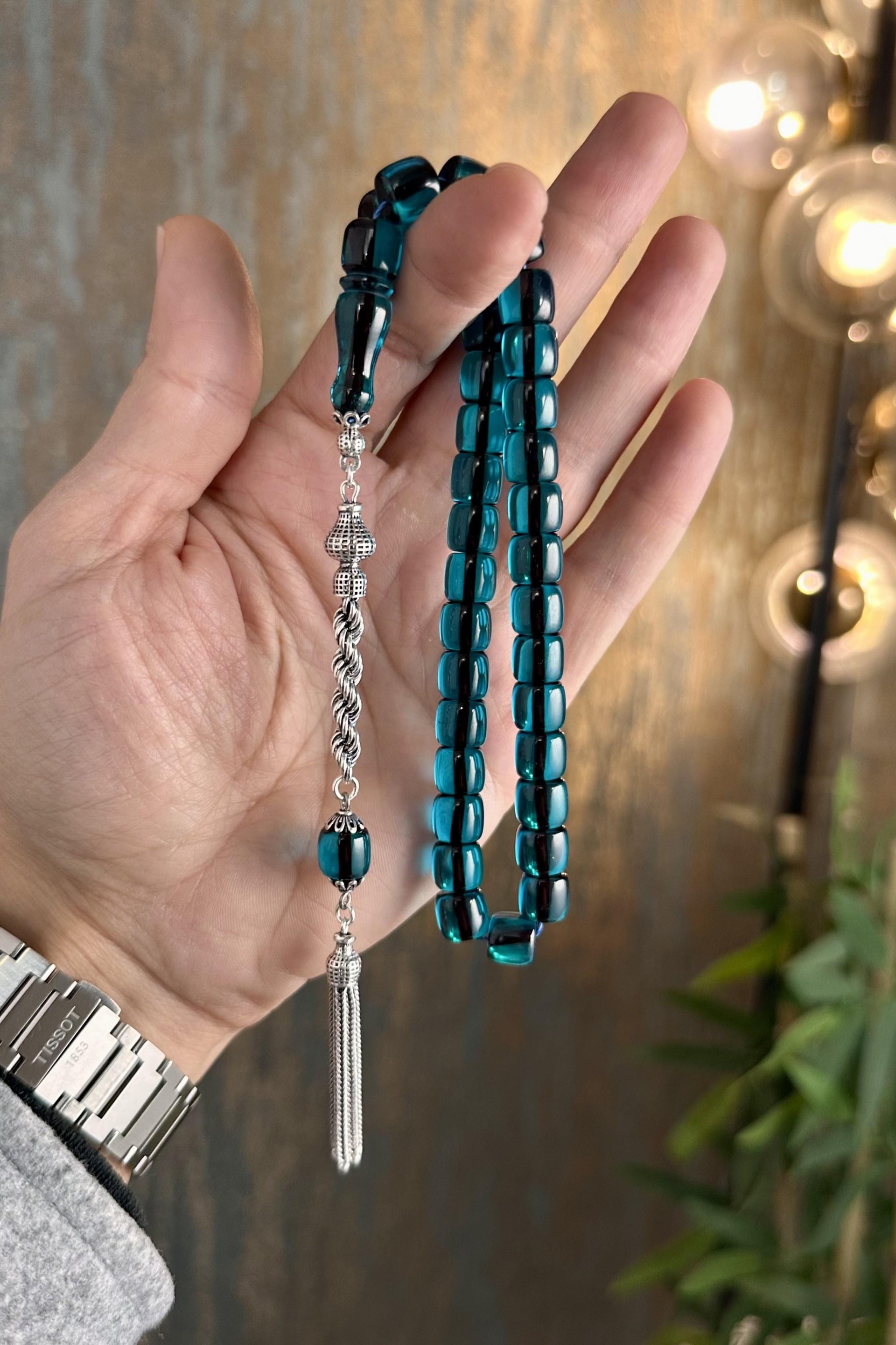 Bilek Boy Aranan Mavi Renk Sıkma kehribar