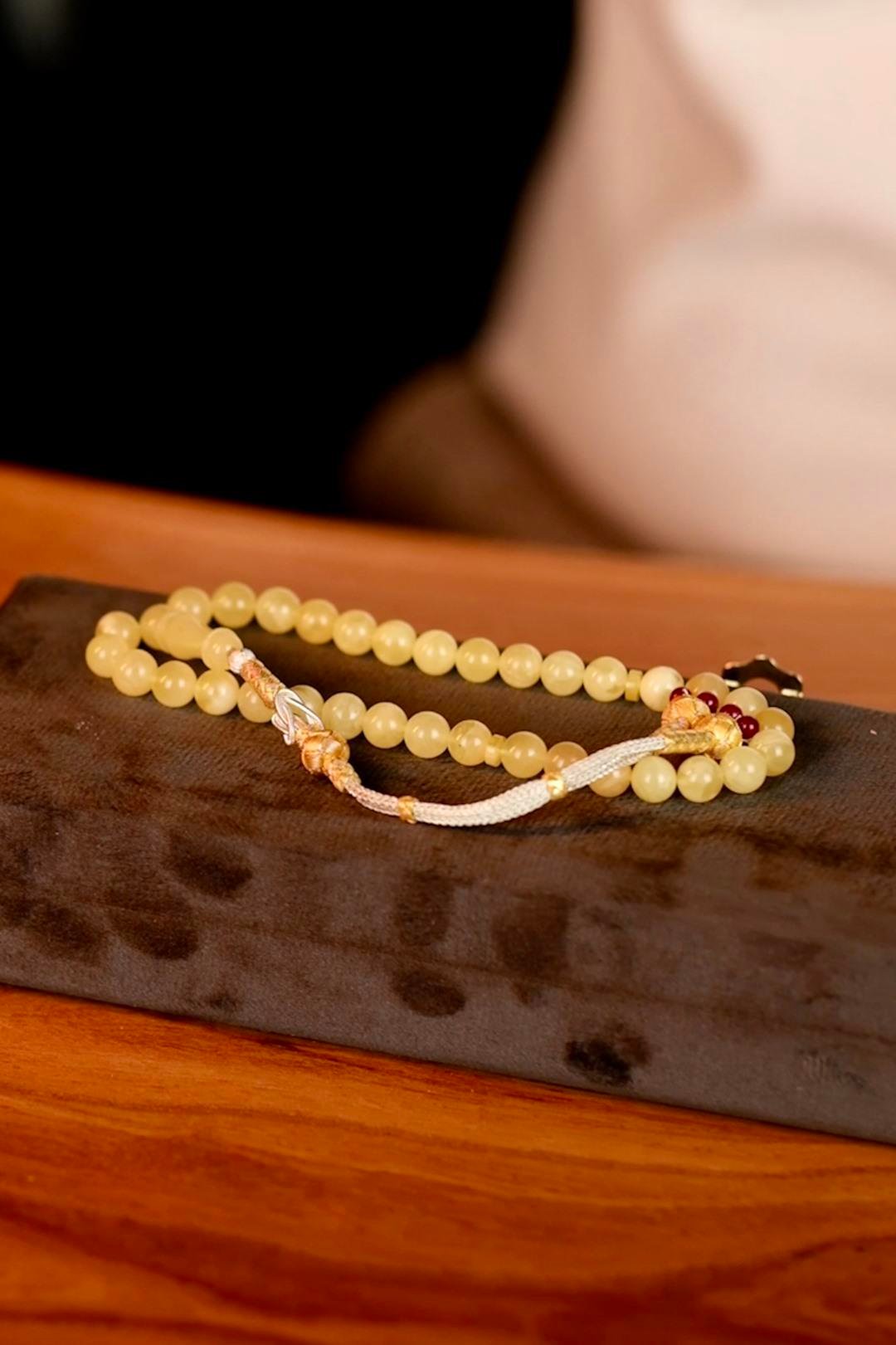Kazazlı Damla Kehribar Tesbih Orjinal (Amber), (مسبحة قطرة كهريبار)