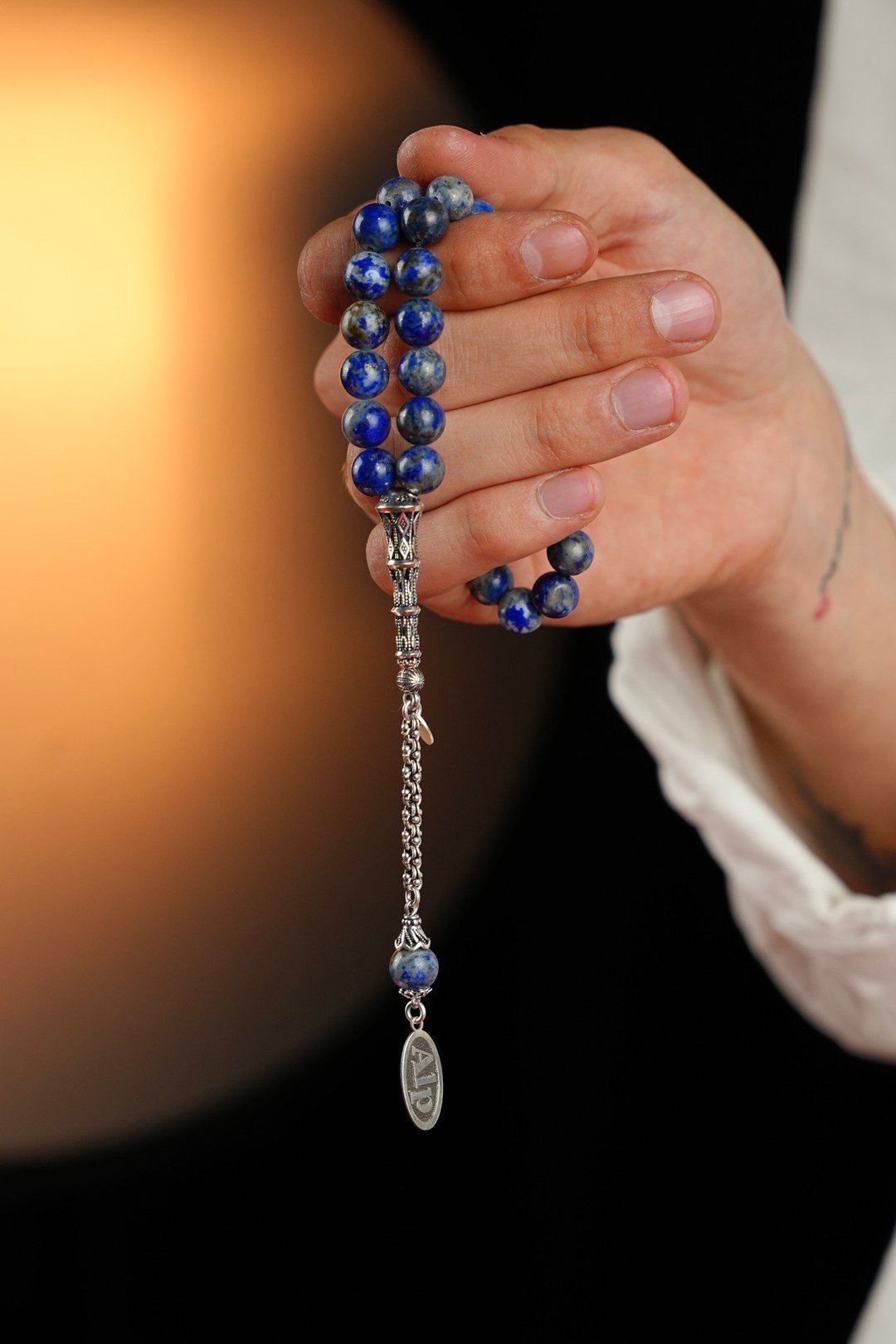 Lapis Lazuli Gümüş İsimli Tesbih Trend
