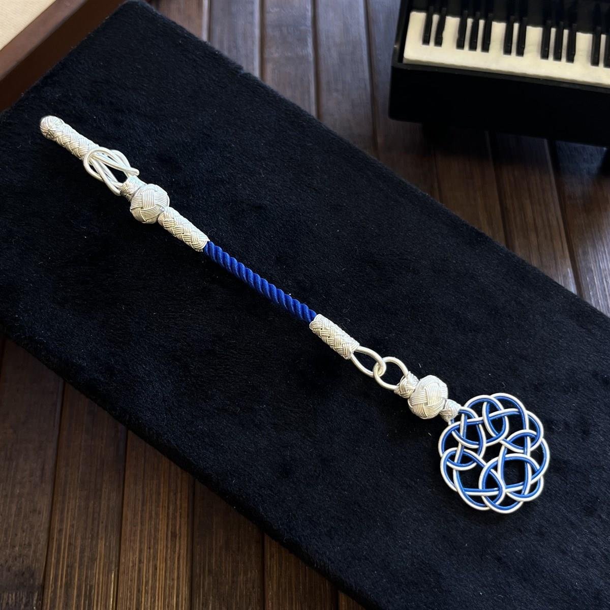 Şems Gümüş Kazaziye Örmesi Kamçı
