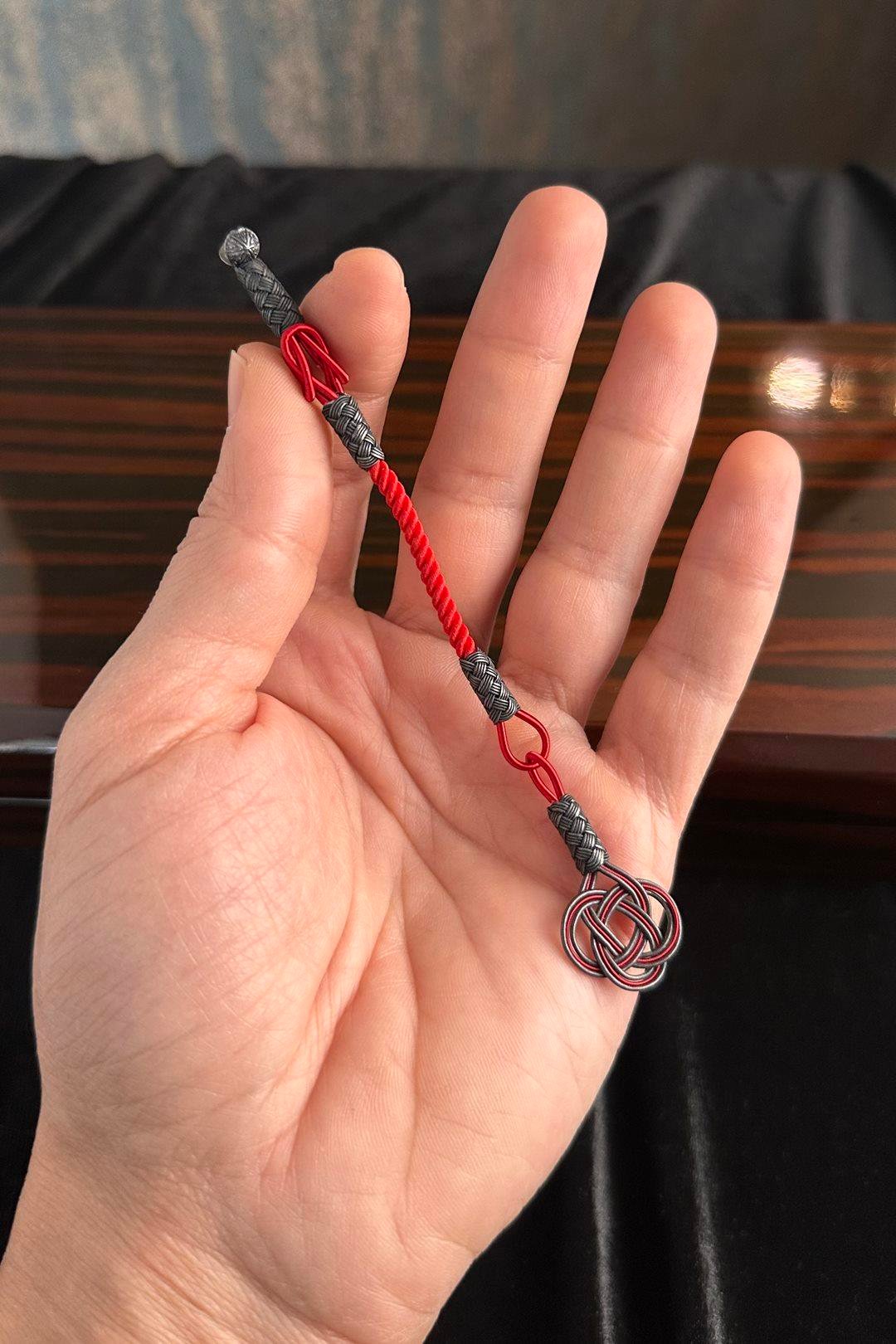 Yeni Şems Gümüş Kazaziye Örmesi Kamçı