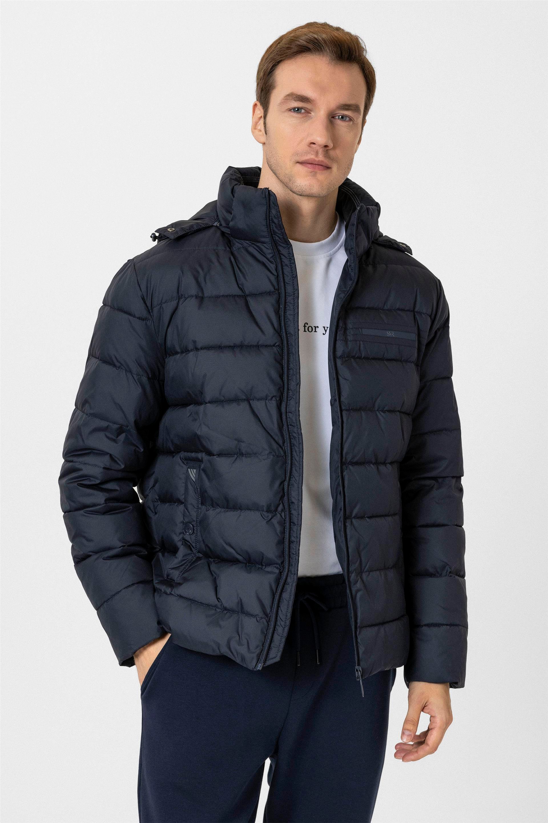 Lacivert Slim Dolum Mont