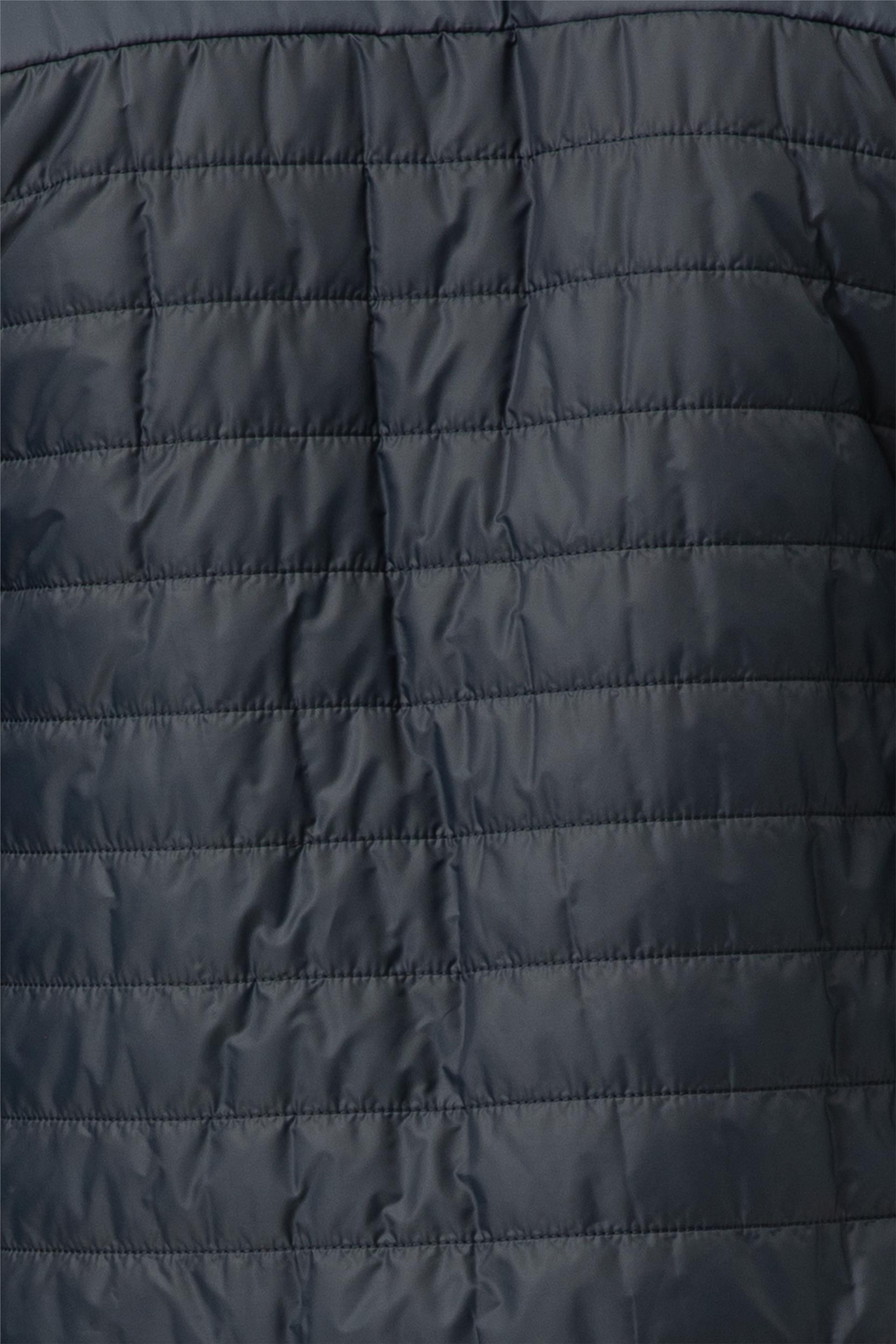 Lacivert Slim Kapitone   Mont