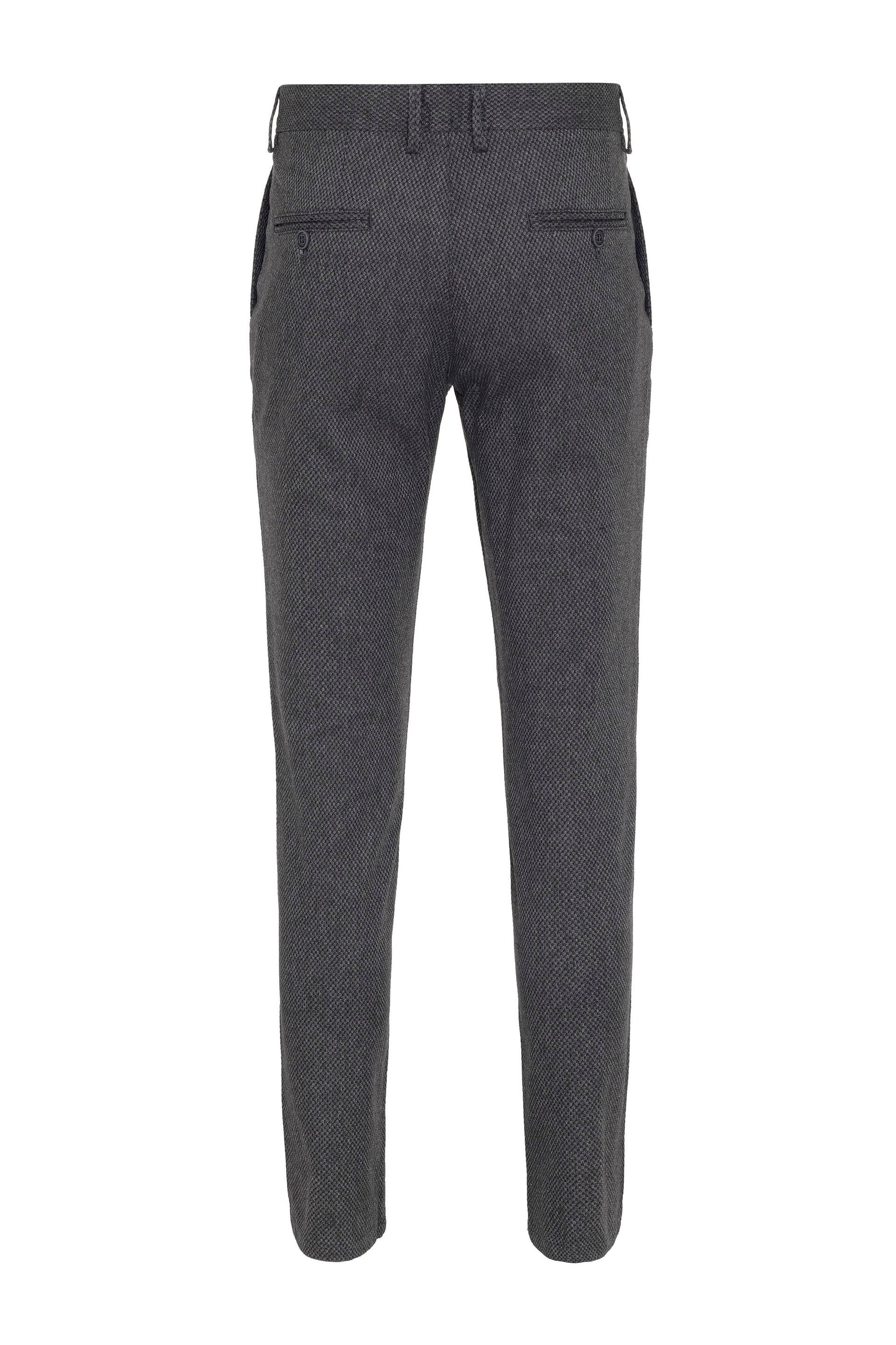 Siyah Slim Armürlü   Pantolon