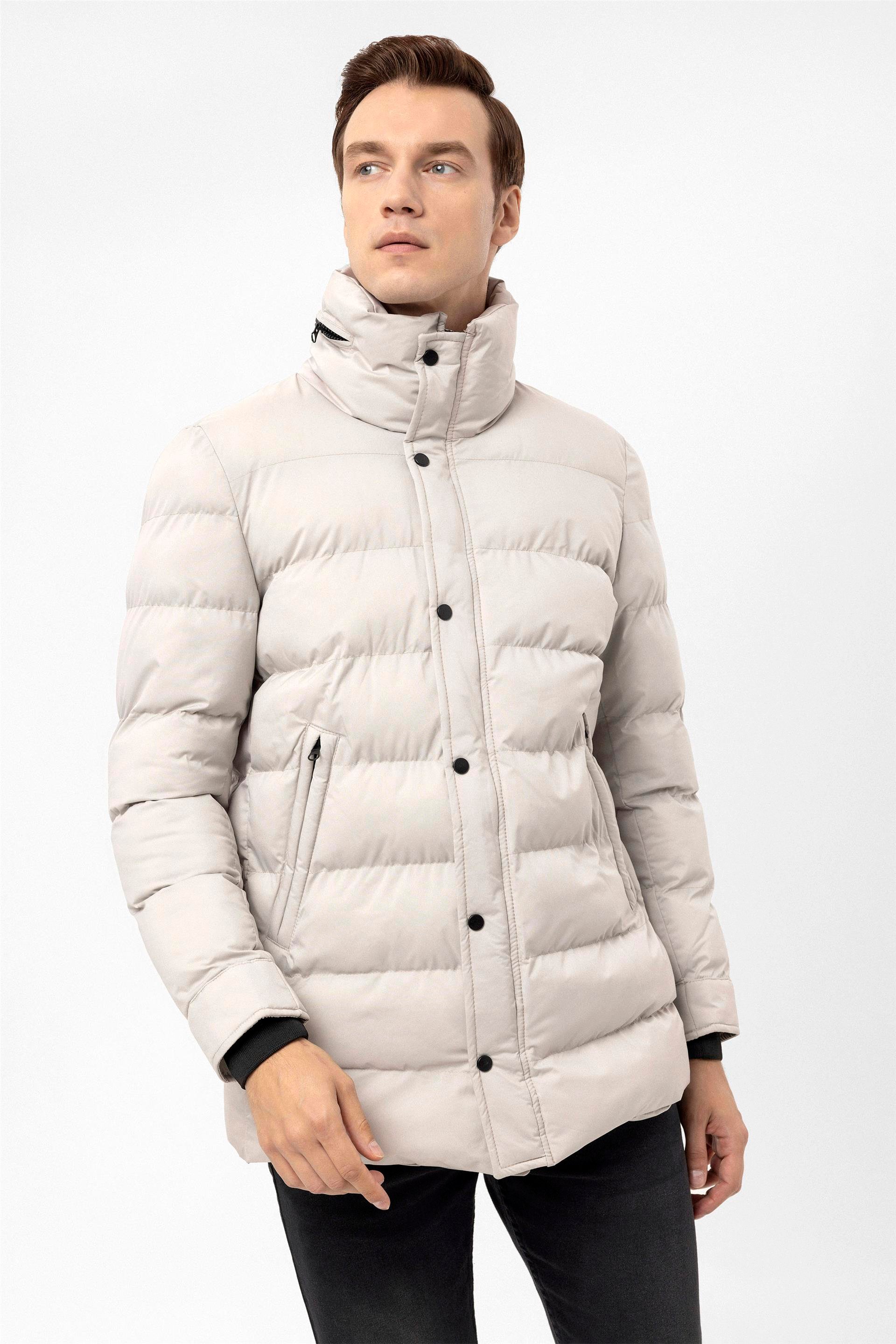 Taş  Slim Dolum   Mont