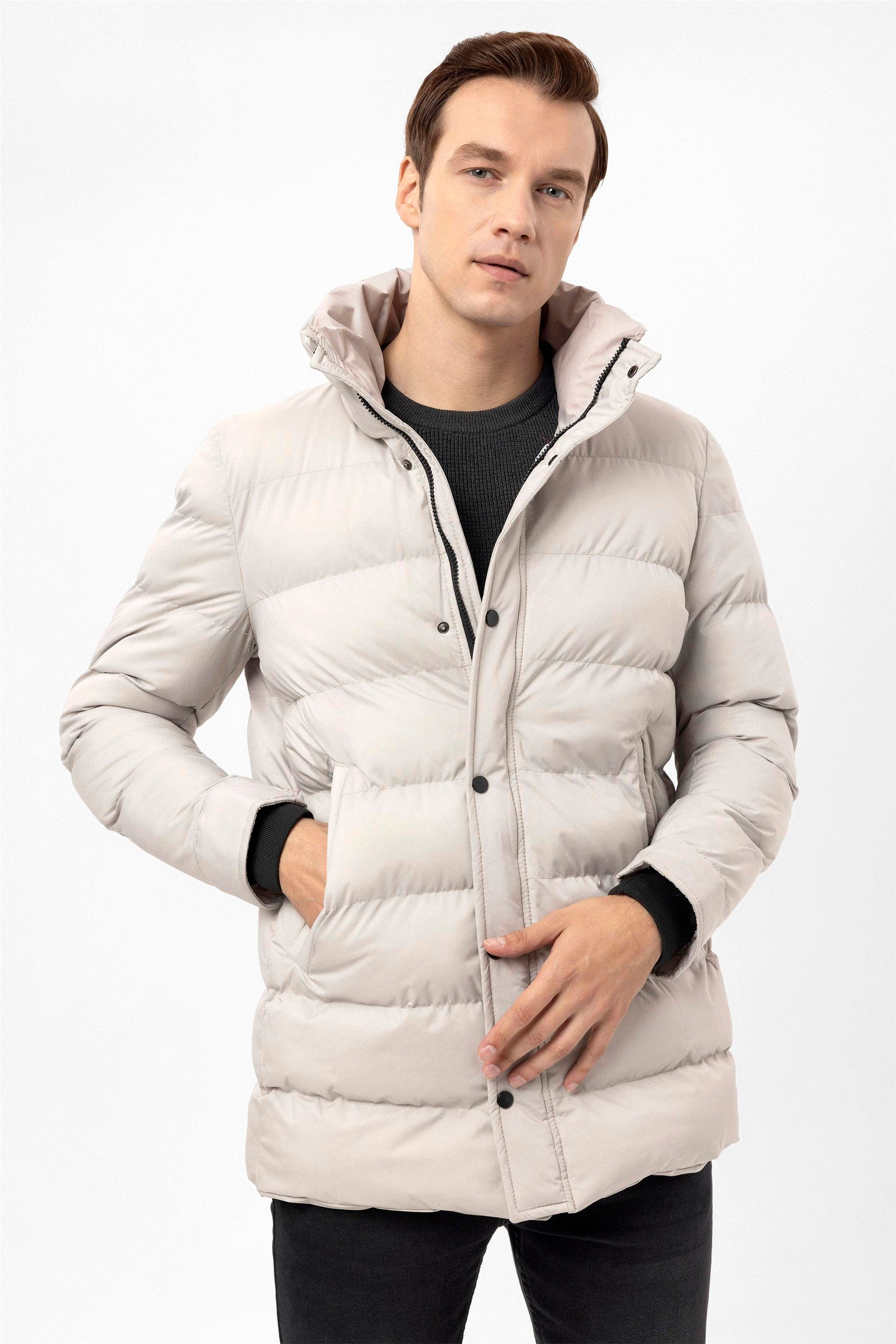 Taş  Slim Dolum   Mont
