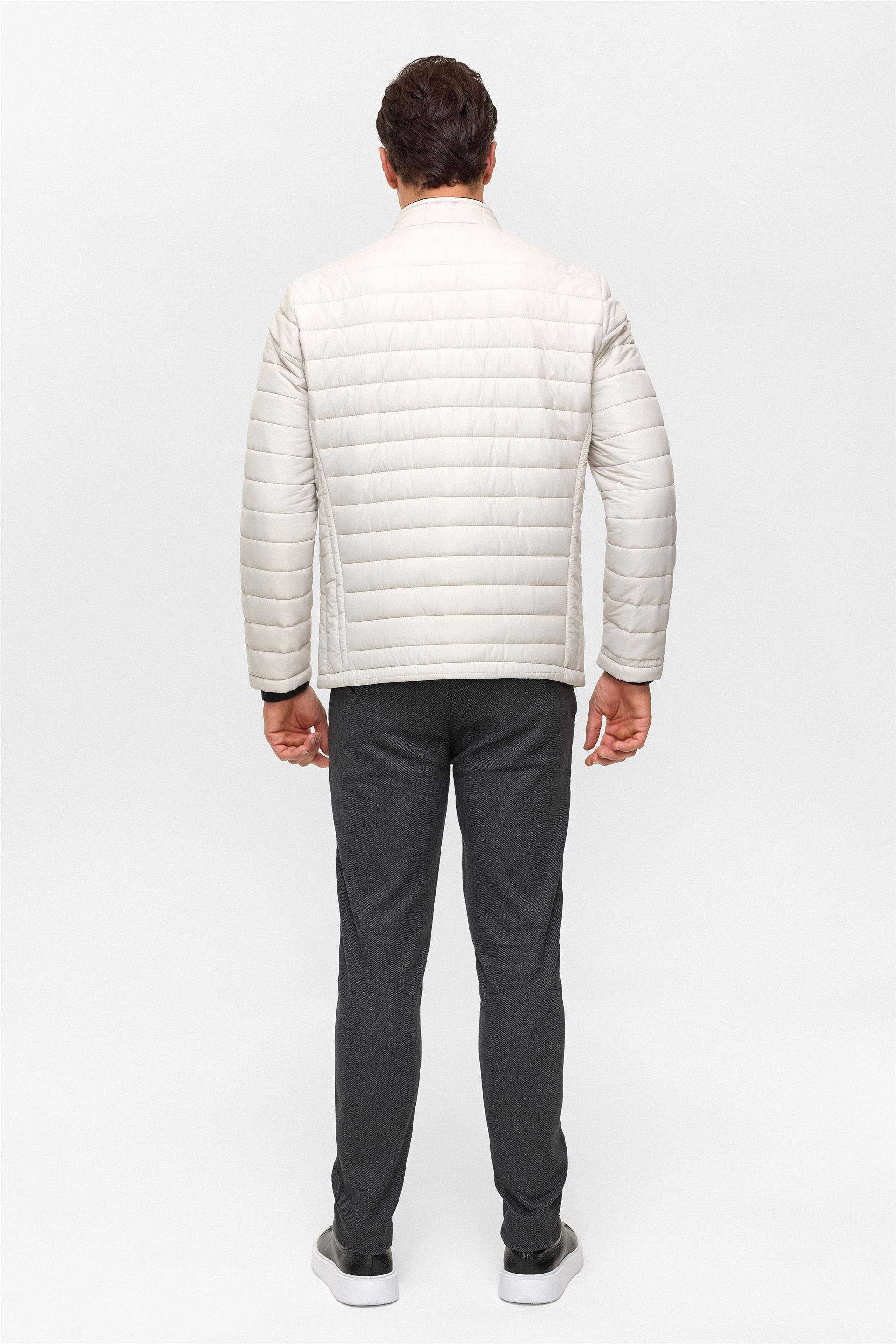 Taş Slim Kapitone Mont