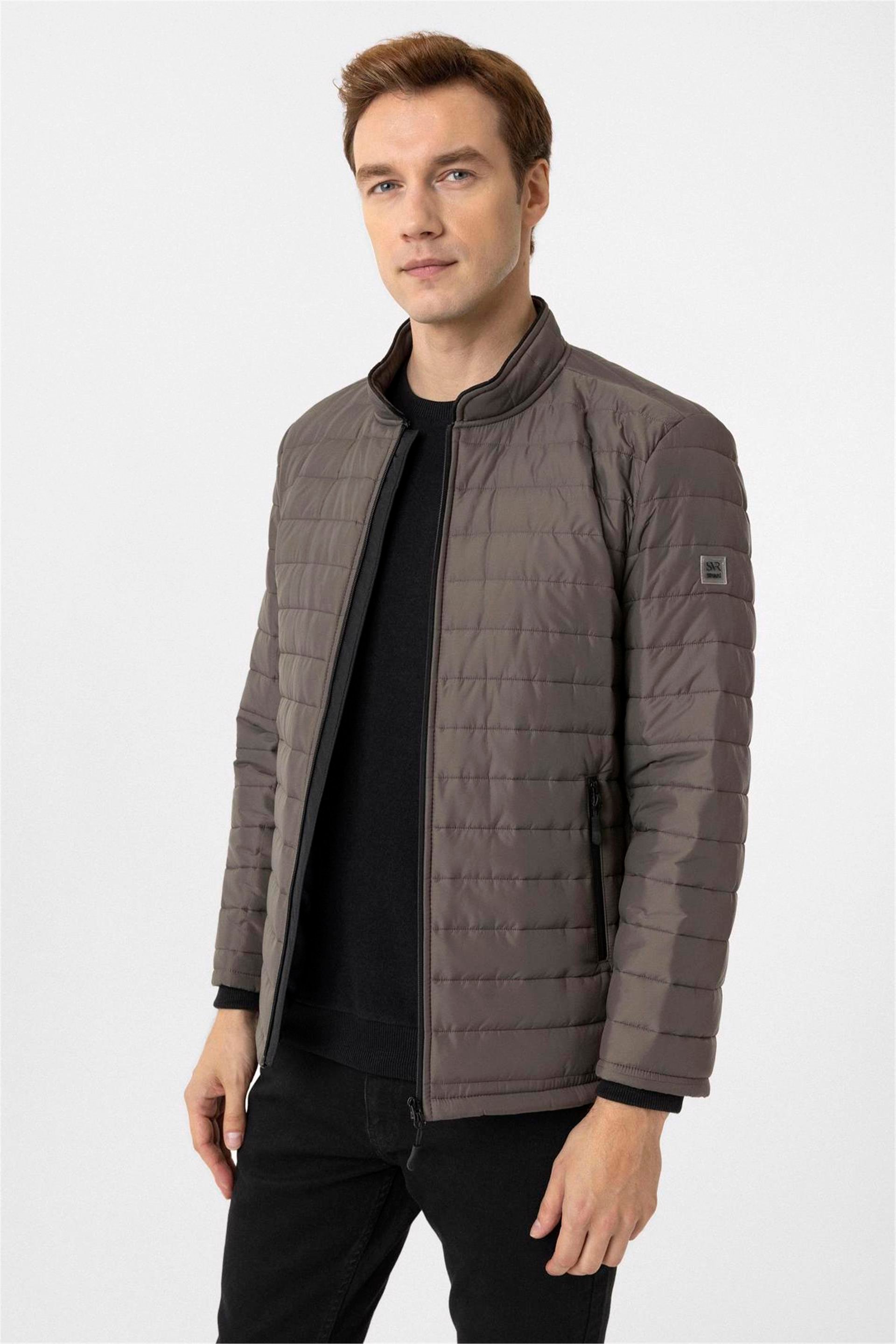 YEŞİL HAKİ 4 Slim Kapitone Mont