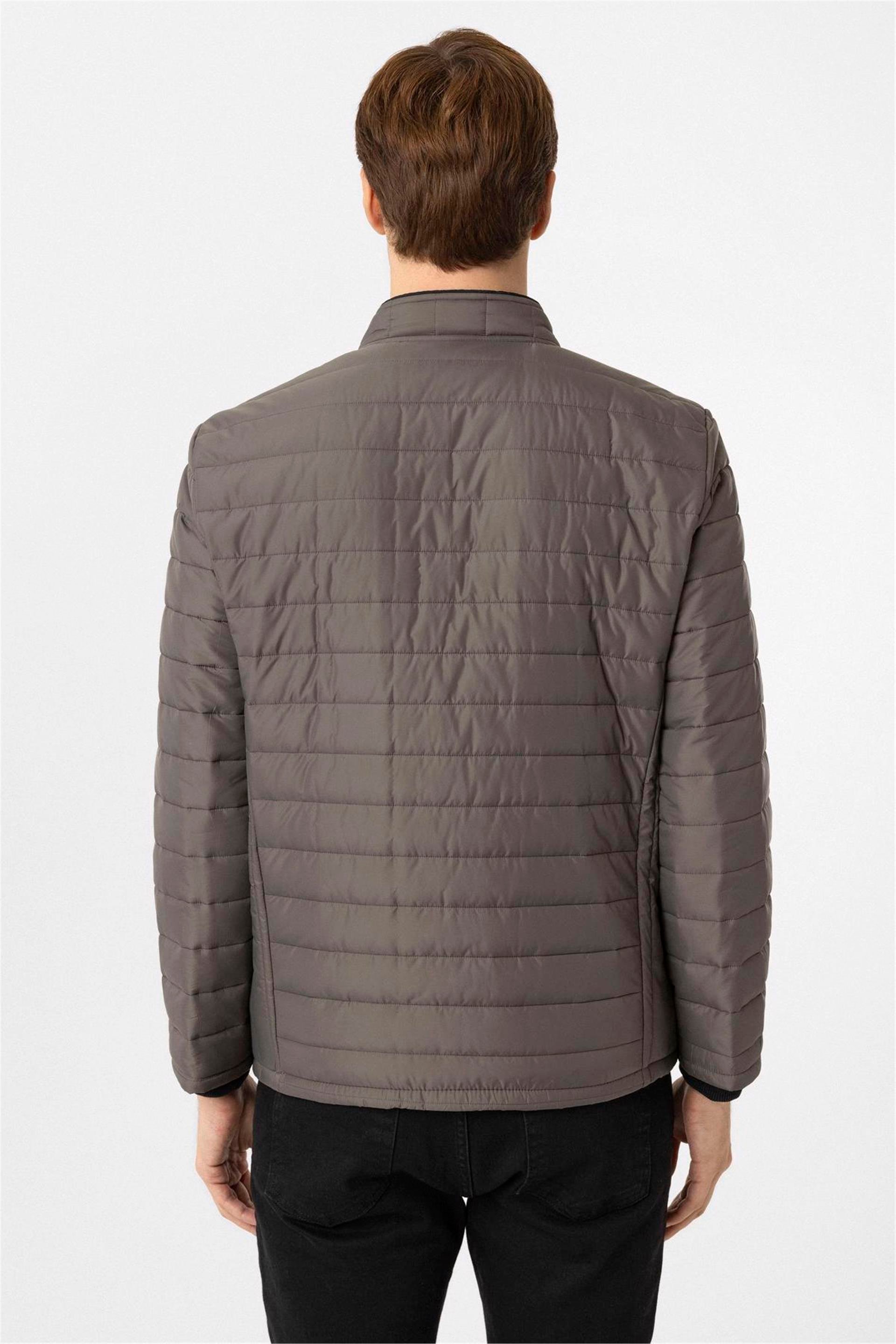 YEŞİL HAKİ 4 Slim Kapitone Mont