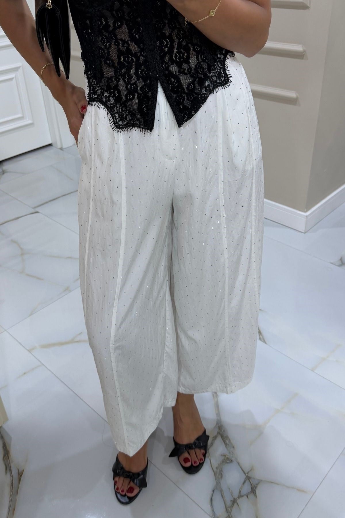 TAŞLI BALON PANTOLON 