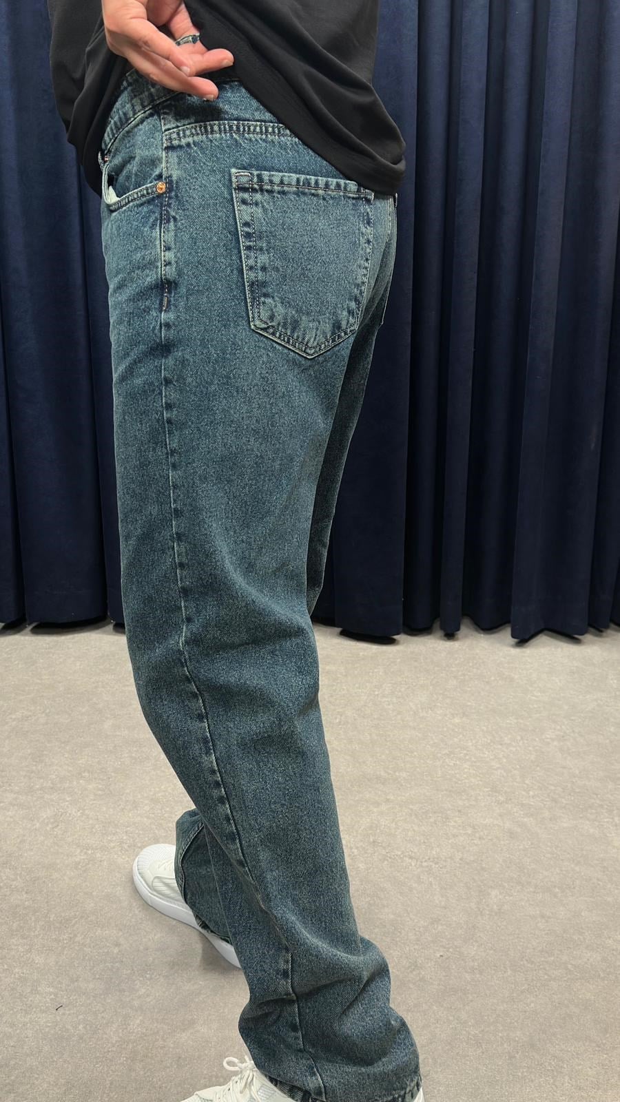 Baggy Kot Pantolon Tint Yıkama