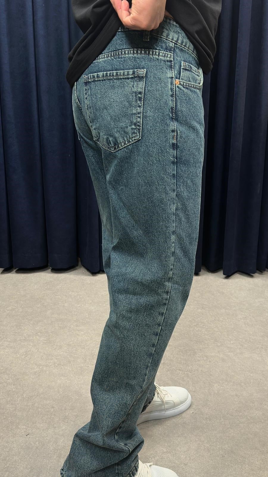 Baggy Kot Pantolon Tint Yıkama