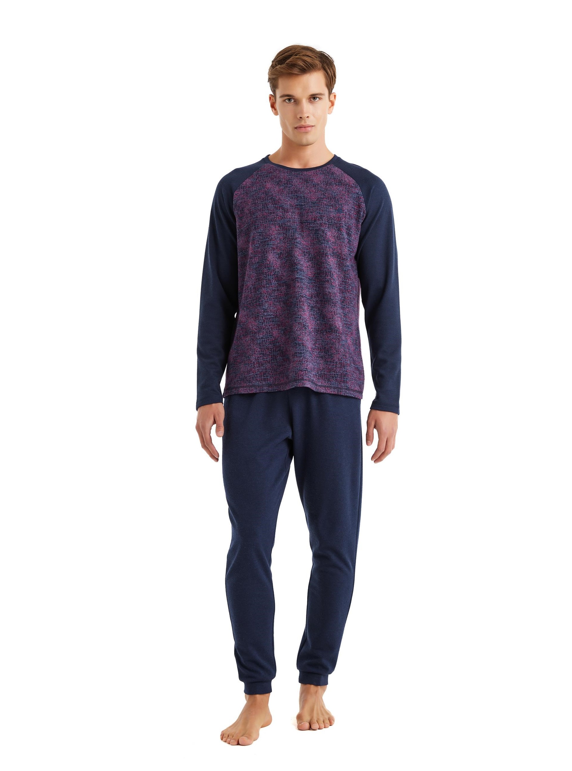 325020Erkek Uzun Kol Lacivert Desenli Pijama Takım C2T8N5O04Erkek Uzun Kol Lacivert Desenli Pijama Takım C2T8N5O04BlackspadePijama TakımıPijama TakımıBlackspadeErkek Uzun Kol Lacivert Desenli Pijama Takım C2T8N5O04