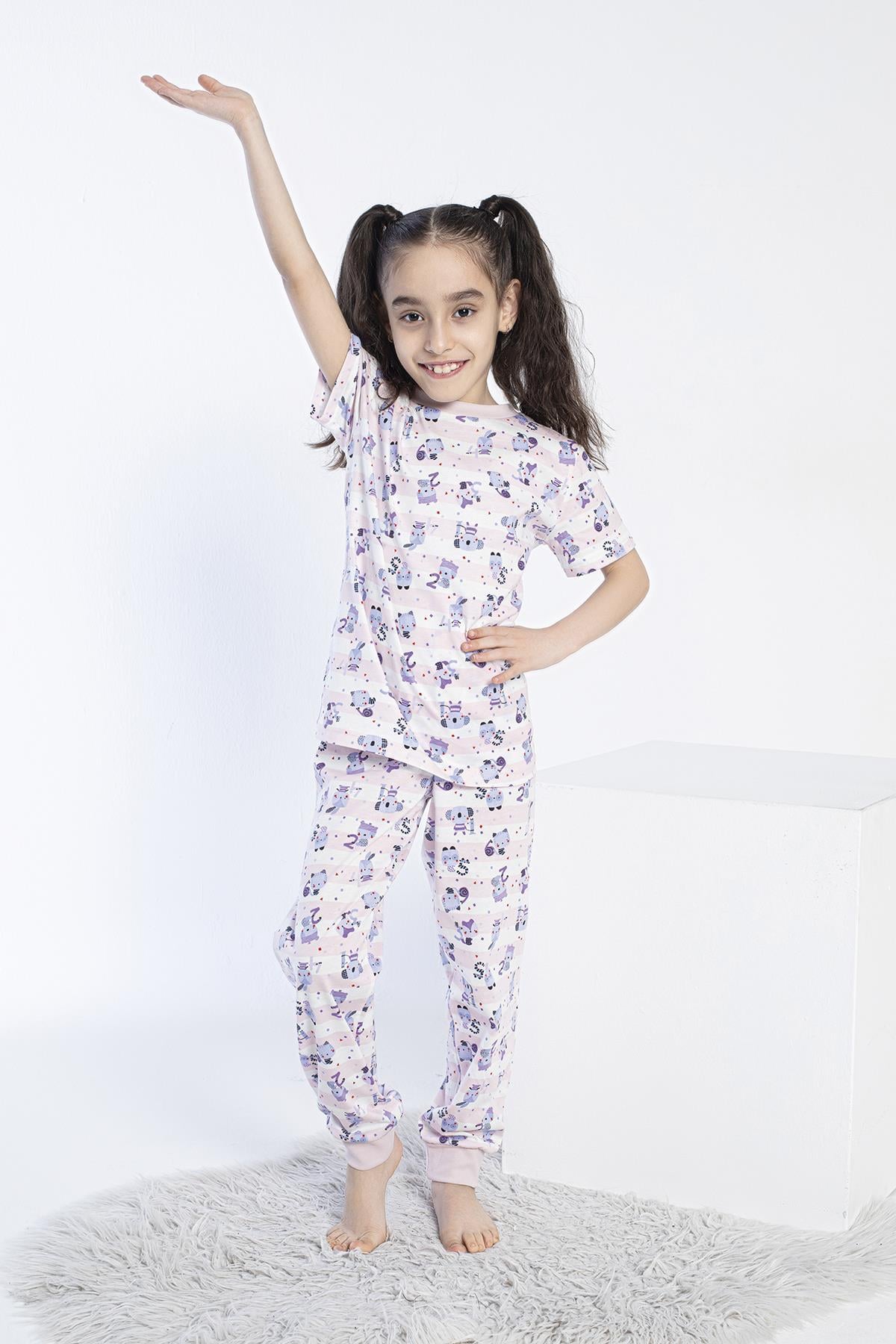 326450Kız Çocuk Kısa Kol Lila Pijama Takım C0T7N0O-046cotonhause.com.tr Online Alışveriş - Sezon İndirimlerini Keşfet Kız Çocuk Kısa Kol Lila Pijama Takım C0T7N0O-046PijamaConfeoKız Çocuk Kısa Kol Lila Pijama Takım C0T7N0O-046