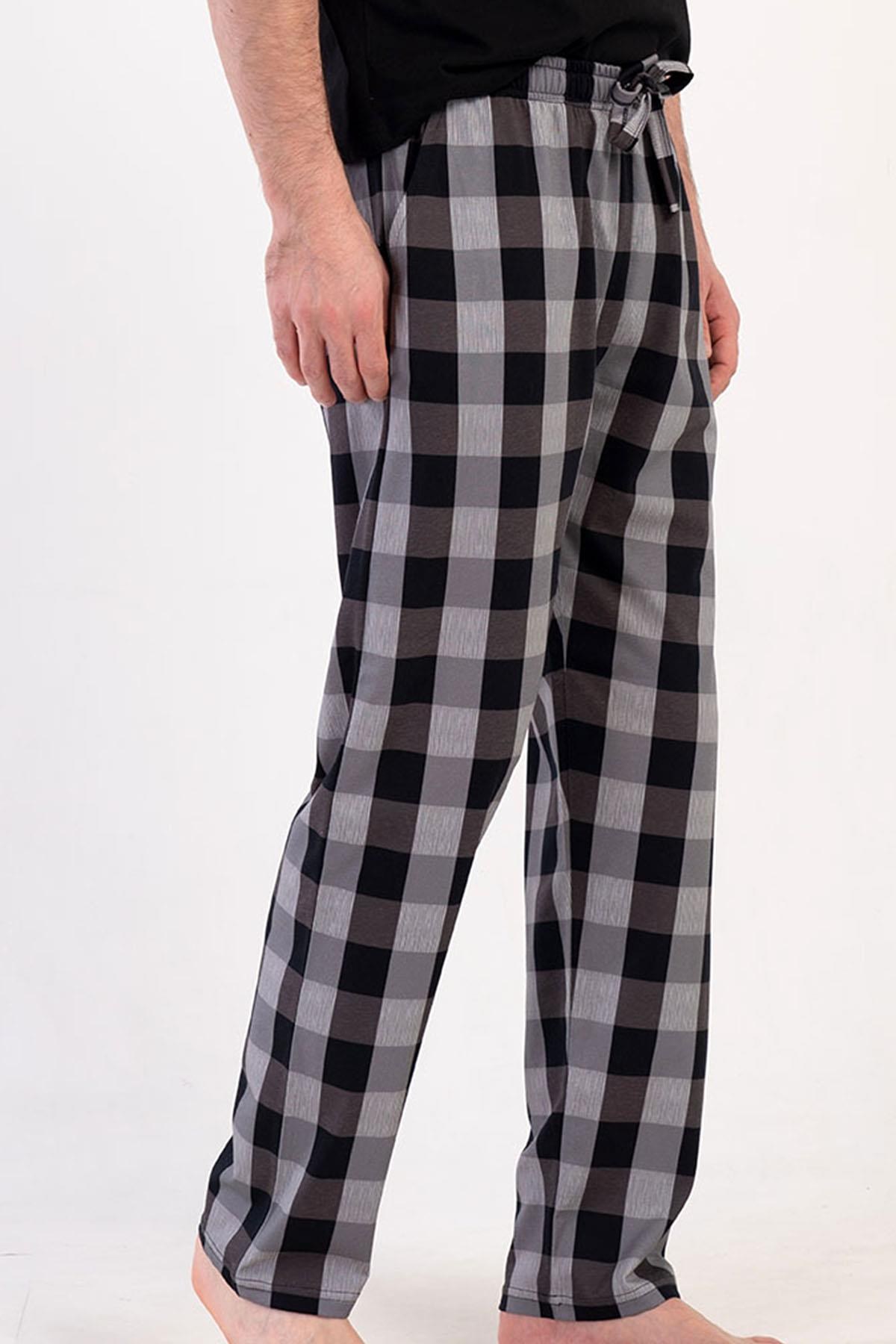 330245Erkek Büyük Beden Penye Gri Tek Alt Pijama - %100 Pamuk C4T8N1904Pijama TakımıVienettaErkek Büyük Beden Penye Gri Tek Alt Pijama - %100 Pamuk C4T8N1904