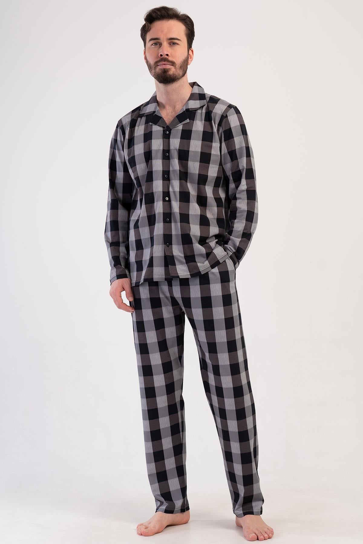 327405Erkek Uzun Kol Önden Düğmeli Siyah Pijama Takım C0T9N1O904Erkek Uzun Kol Önden Düğmeli Siyah Pijama Takım C0T9N1O904VienettaPijama TakımıPijama TakımıVienettaErkek Uzun Kol Önden Düğmeli Siyah Pijama Takım C0T9N1O904