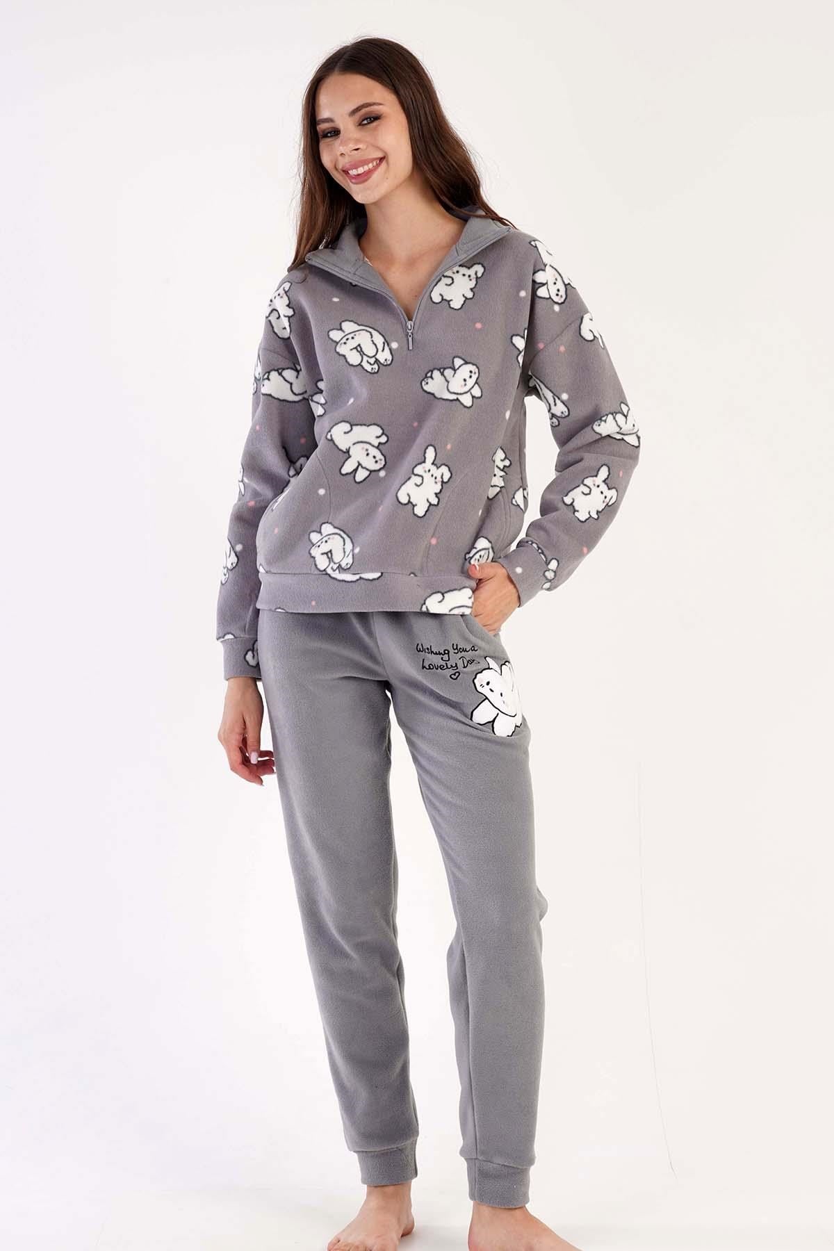 326116Kadın Polar Uzun Kol Gri Pijama Takım C0T4N0O403Kadın Polar Uzun Kol Gri Pijama Takım C0T4N0O403VienettaUzun Kol PijamaUzun Kol PijamaVienettaKadın Polar Uzun Kol Gri Pijama Takım C0T4N0O403
