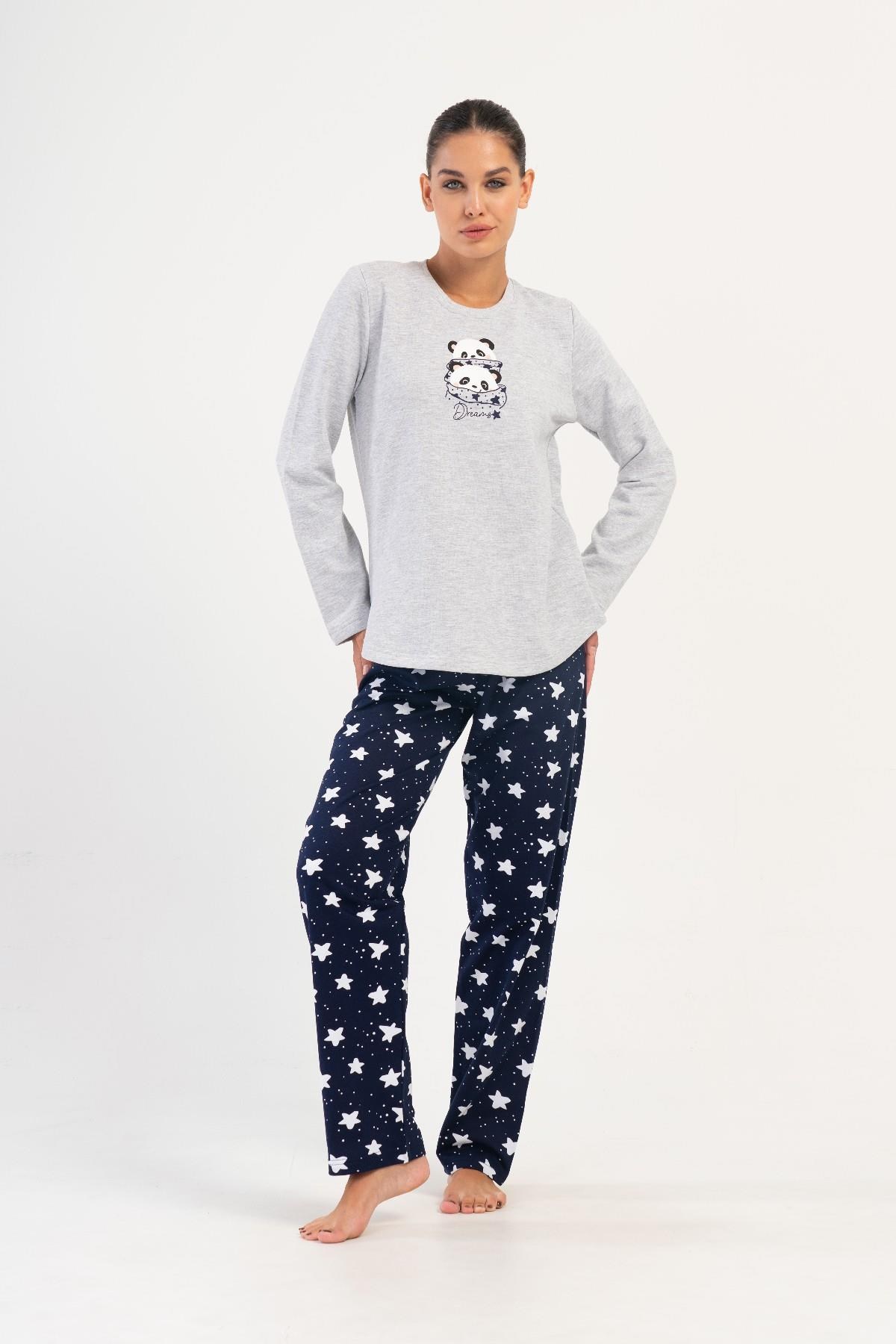 326122Kadın Uzun Kol Gri Melanj Pijama Takım C3T2N0O304Kadın Uzun Kol Gri Melanj Pijama Takım C3T2N0O304VienettaUzun Kol PijamaUzun Kol PijamaVienettaKadın Uzun Kol Gri Melanj Pijama Takım C3T2N0O304