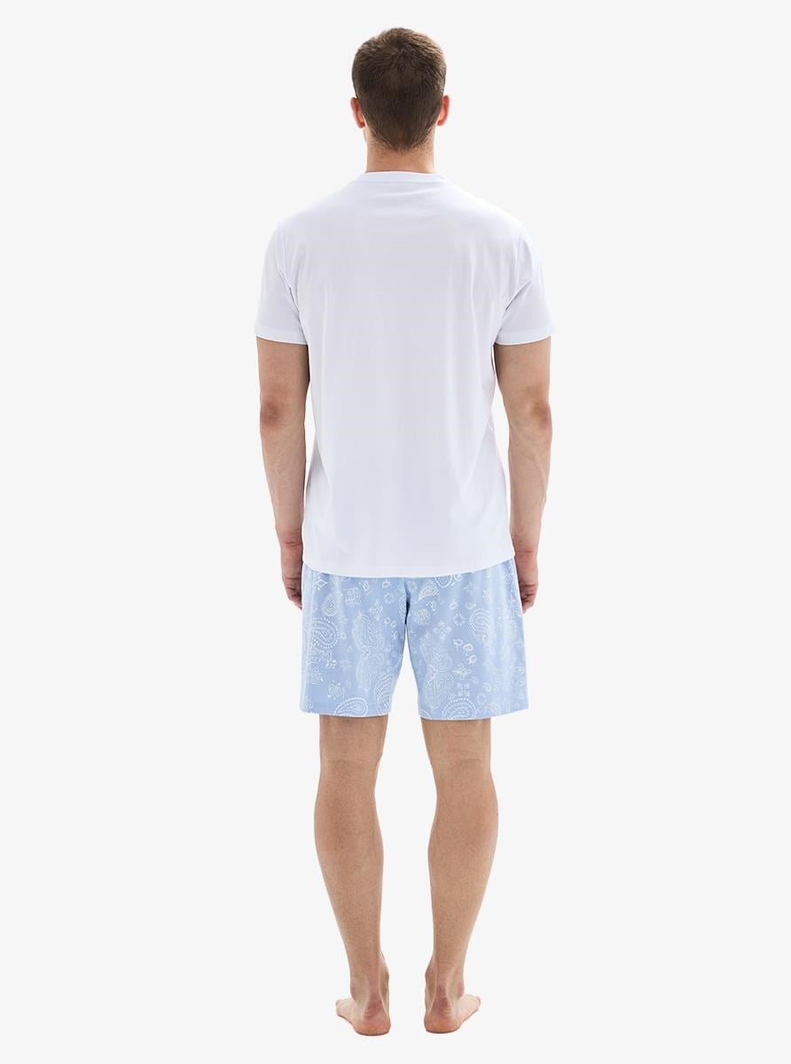 332845Erkek Kısa Kollu Şortlu Beyaz Pijama Takımı C8T9N804Pijama TakımıBlackspadeErkek Kısa Kollu Şortlu Beyaz Pijama Takımı C8T9N804