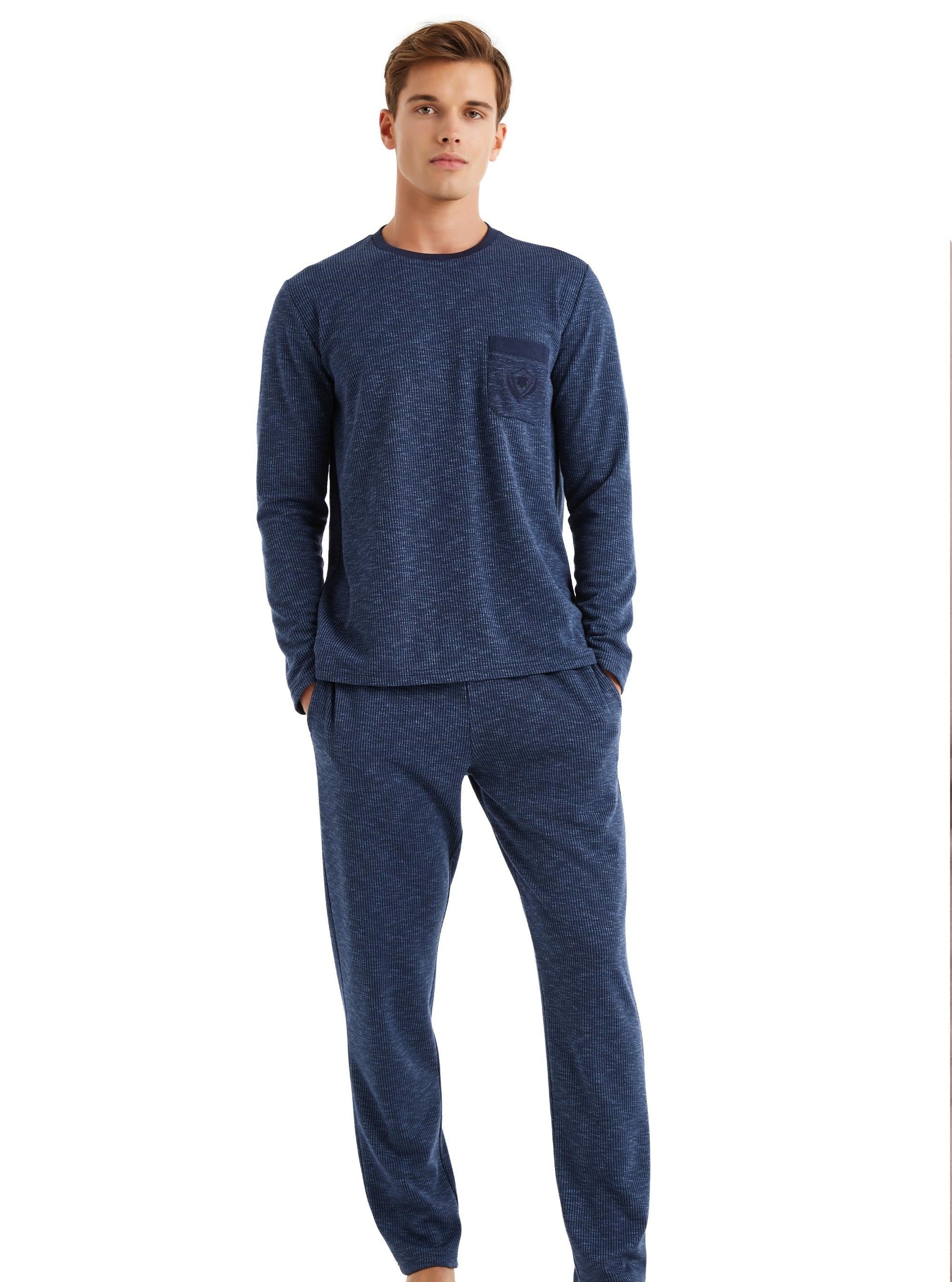325022Erkek Uzun Kol Lacivert Pijama Takım C5T8N5O04Erkek Uzun Kol Lacivert Pijama Takım C5T8N5O04BlackspadePijama TakımıPijama TakımıBlackspadeErkek Uzun Kol Lacivert Pijama Takım C5T8N5O04