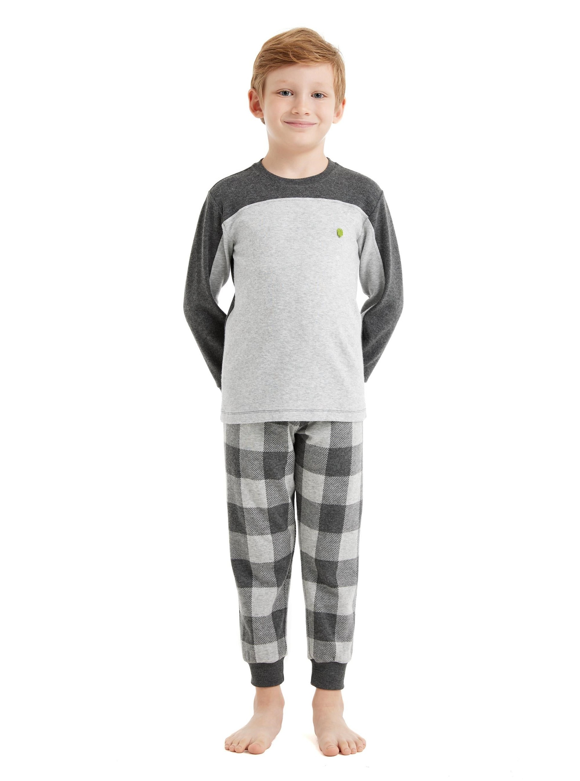 325046Erkek Çocuk Uzun Kol Gri Melanj Pijama Takımı C8T6N5O04Erkek Çocuk Uzun Kol Gri Melanj Pijama Takımı C8T6N5O04BlackspadePijamaPijamaBlackspadeErkek Çocuk Uzun Kol Gri Melanj Pijama Takımı C8T6N5O04