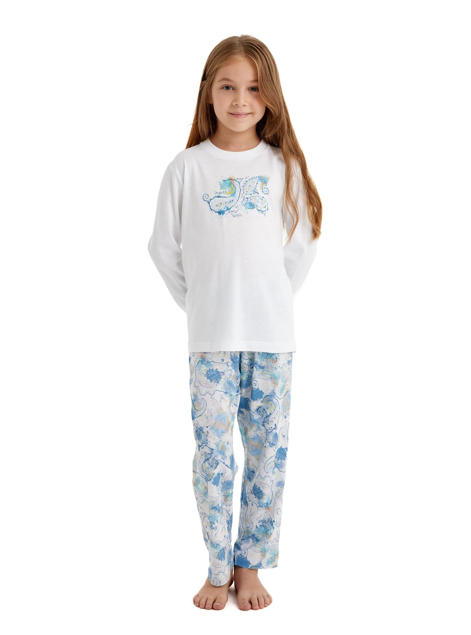 325047Kız Çocuk Uzun Kol Beyaz Pijama Takımı C6T3N6O15Kız Çocuk Uzun Kol Beyaz Pijama Takımı C6T3N6O15BlackspadePijamaPijamaBlackspadeKız Çocuk Uzun Kol Beyaz Pijama Takımı C6T3N6O15