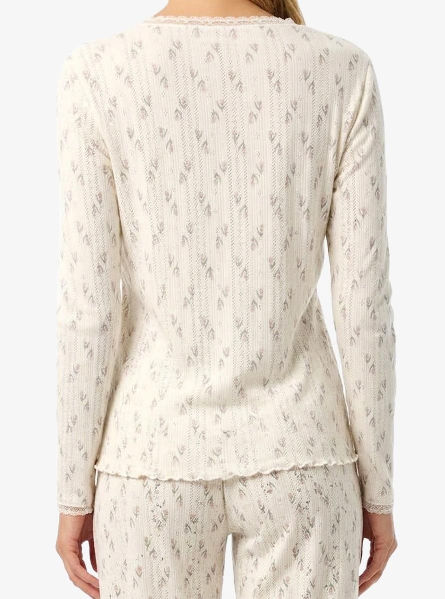 334055Kadın Uzun Kol Krem Desenli Pijama Takımı C9T1N225Kadın Uzun Kol Krem Desenli Pijama Takımı | cotonhauseUzun Kol PijamaBlackspadeKadın Uzun Kol Krem Desenli Pijama Takımı C9T1N225