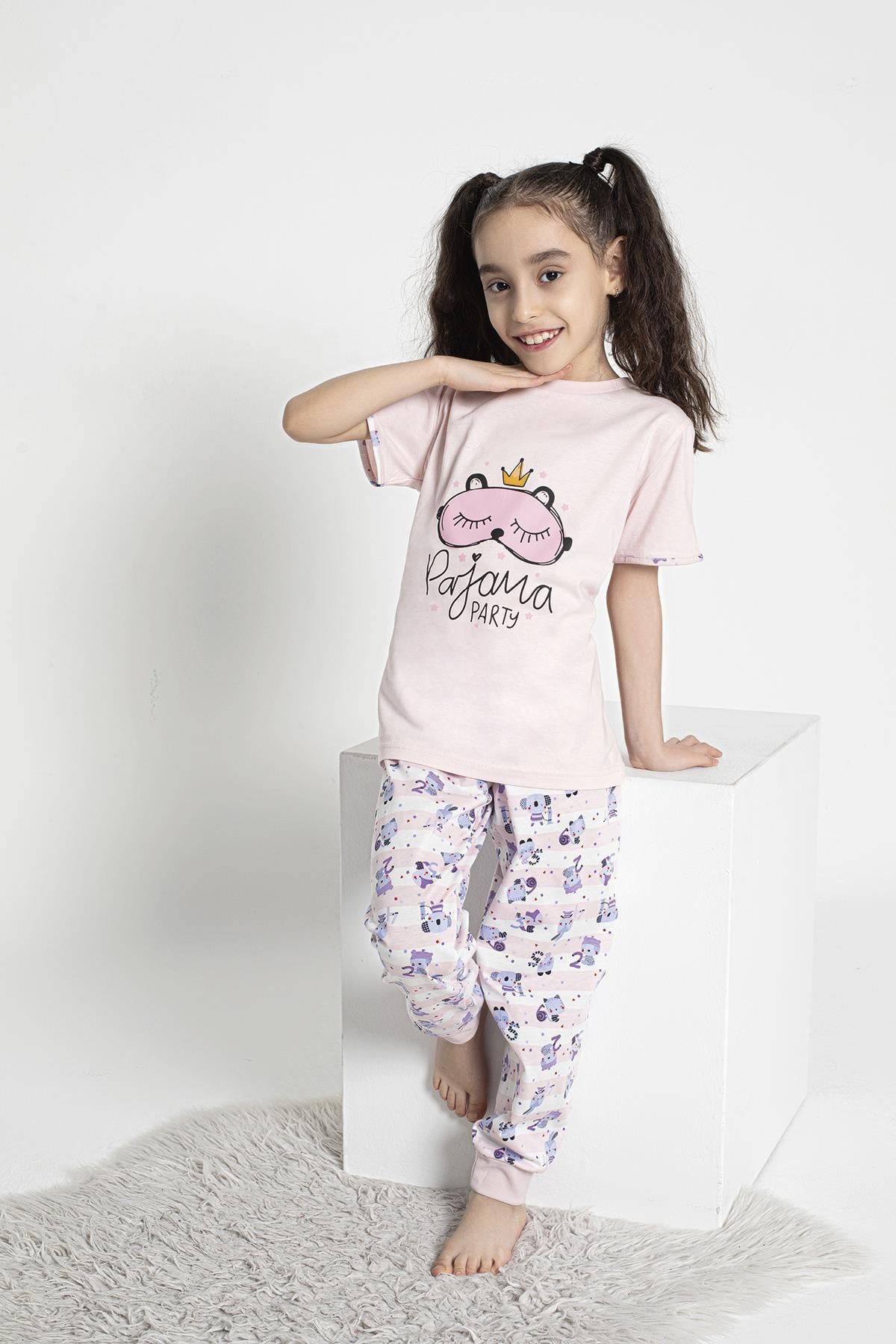 326439Kız Çocuk Kısa Kol Pembe Pijama Takım C6T6N0O-046cotonhause.com.tr Online Alışveriş - Sezon İndirimlerini Keşfet Kız Çocuk Kısa Kol Pembe Pijama Takım C6T6N0O-046PijamaConfeoKız Çocuk Kısa Kol Pembe Pijama Takım C6T6N0O-046