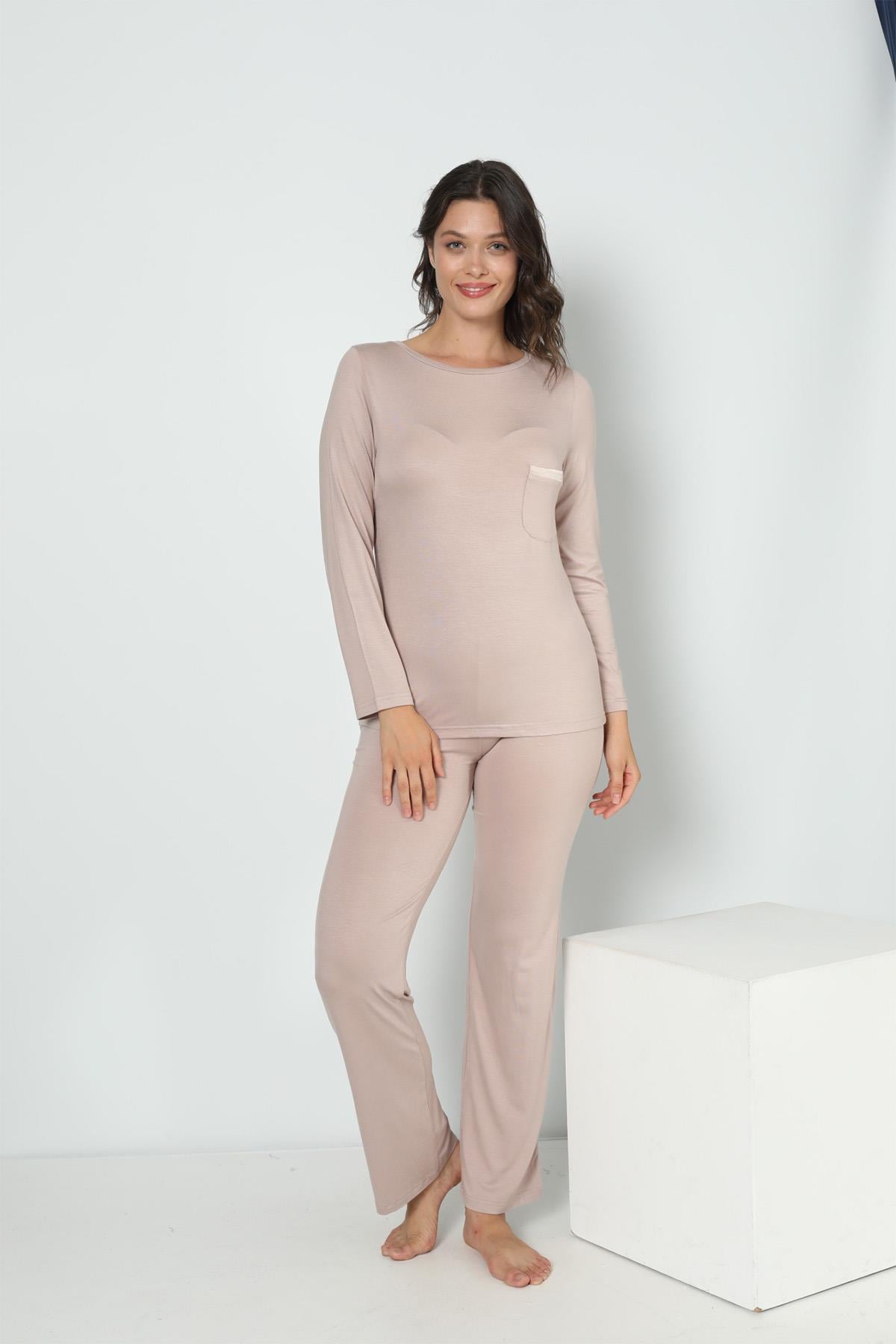 326482Kadın Uzun Kol Bisiklet Yaka Viskon Taş Pijama Takımı C9T3N5O-048cotonhause.com.tr Online Alışveriş - Sezon İndirimlerini Keşfet Kadın Uzun Kol Bisiklet Yaka Viskon Taş Pijama Takımı C9T3N5O-048Uzun Kol PijamaConfeoKadın Uzun Kol Bisiklet Yaka Viskon Taş Pijama Takımı C9T3N5O-048