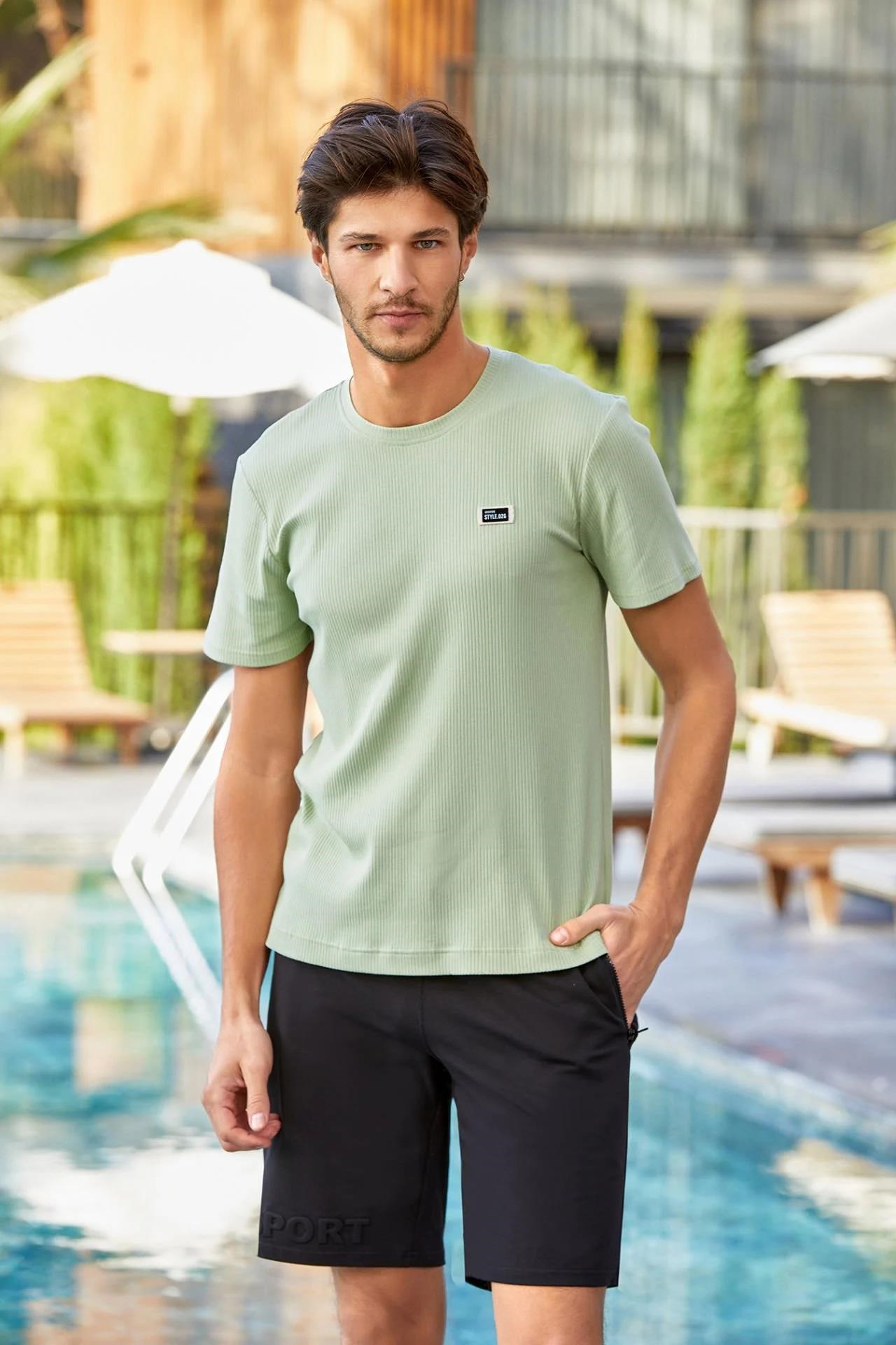 314603Erkek Kısa Kol Şortlu Çağla Pijama Takımı 2C3T9N25cotonhause.com.tr Online Alışveriş - Sezon İndirimlerini KeşfetErkek Kısa Kol Şortlu Çağla Pijama Takımı 2C3T9N25Pijama TakımıCossy By AquaErkek Kısa Kol Şortlu Çağla Pijama Takımı 2C3T9N25