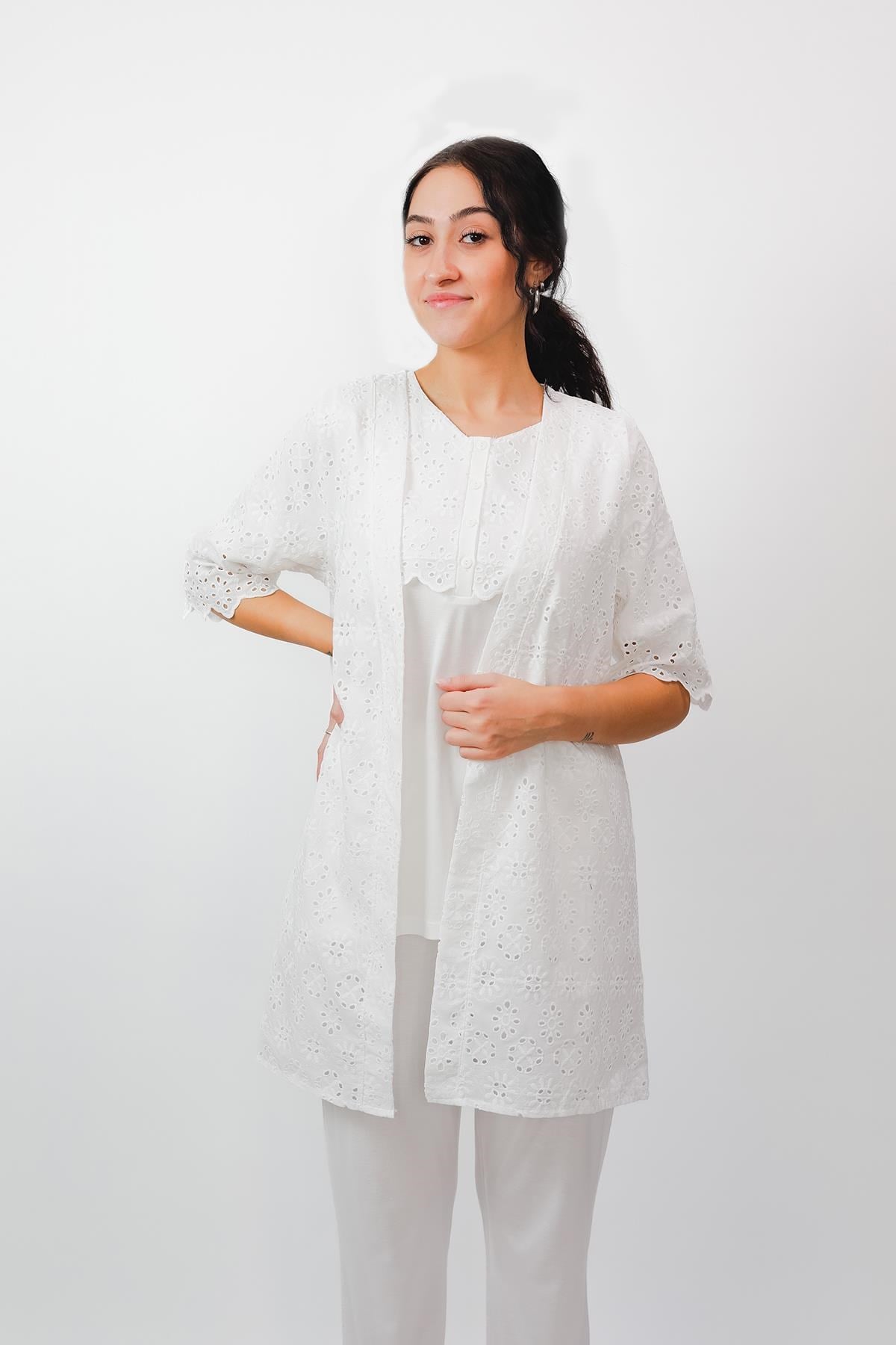 323865Lohusa Sabahlık Pijama Takımı - Fistolu Doğal Kumaş Yumuşacık %100 Pamuk 24570cotonhause.com.tr Online Alışveriş - Sezon İndirimlerini Keşfet Lohusa Sabahlık Pijama Takımı - Fistolu Doğal Kumaş Yumuşacık %100 Pamuk 245703'lü Takım ModellericotonhauseLohusa Sabahlık Pijama Takımı - Fistolu Doğal Kumaş Yumuşacık %100 Pamuk 24570