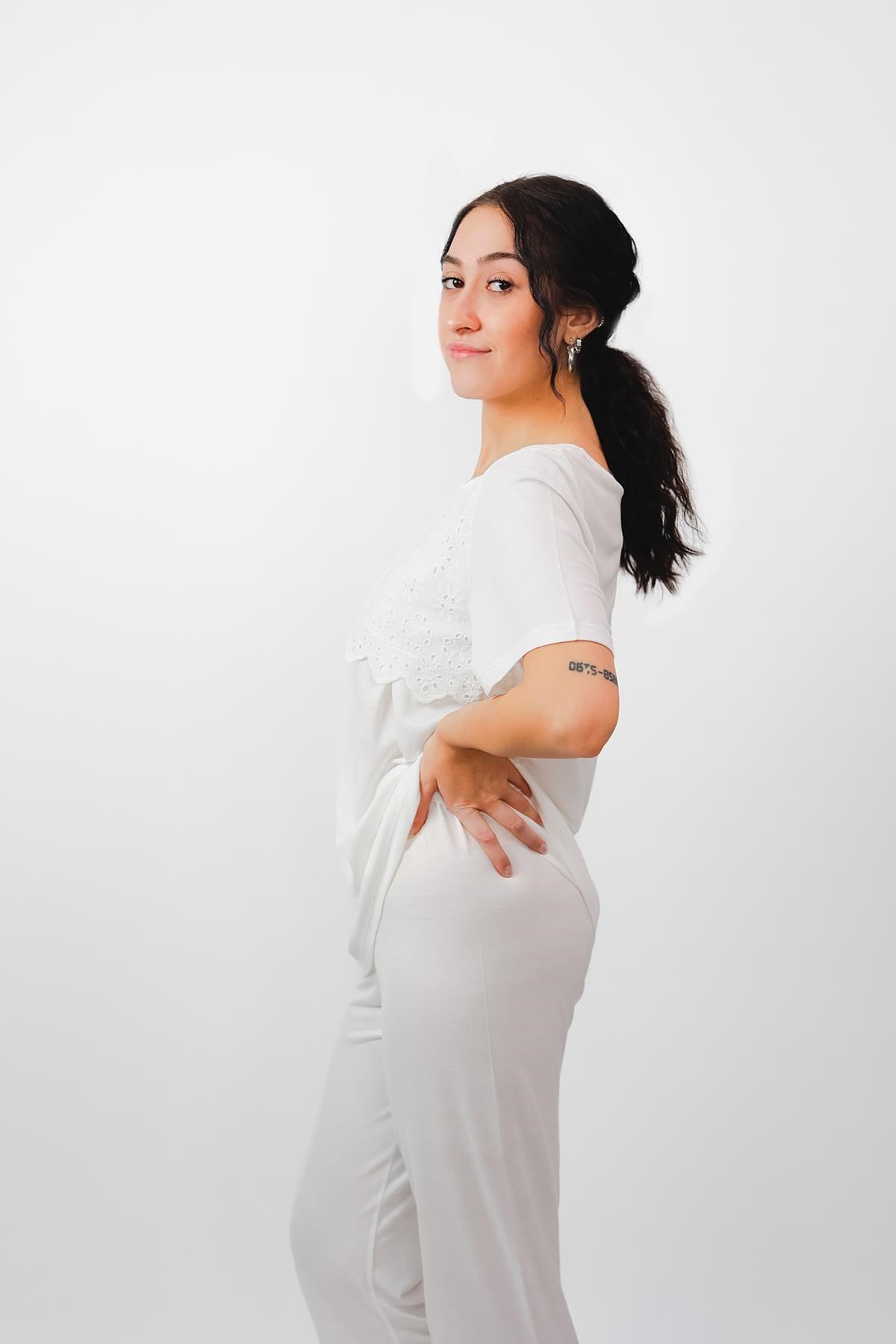 323865Lohusa Sabahlık Pijama Takımı - Fistolu Doğal Kumaş Yumuşacık %100 Pamuk 24570cotonhause.com.tr Online Alışveriş - Sezon İndirimlerini Keşfet Lohusa Sabahlık Pijama Takımı - Fistolu Doğal Kumaş Yumuşacık %100 Pamuk 245703'lü Takım ModellericotonhauseLohusa Sabahlık Pijama Takımı - Fistolu Doğal Kumaş Yumuşacık %100 Pamuk 24570