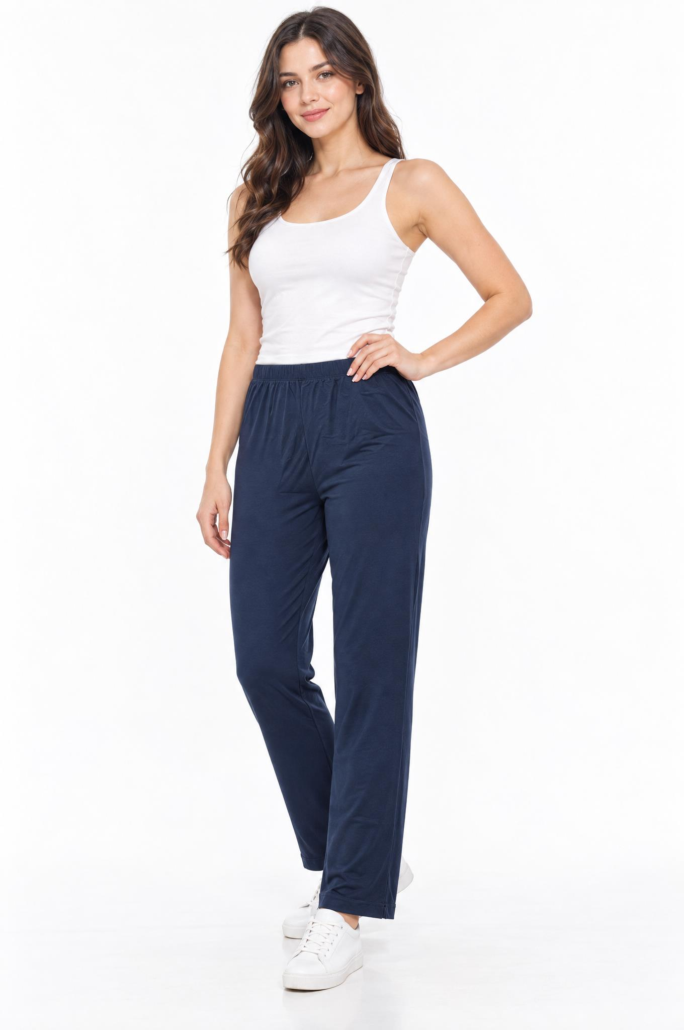 334380Kadın Viskon Kumaş Lacivert Tek Alt Pijama Altı 5800Kadın Tek AltcotonhauseKadın Viskon Kumaş Lacivert Tek Alt Pijama Altı 5800