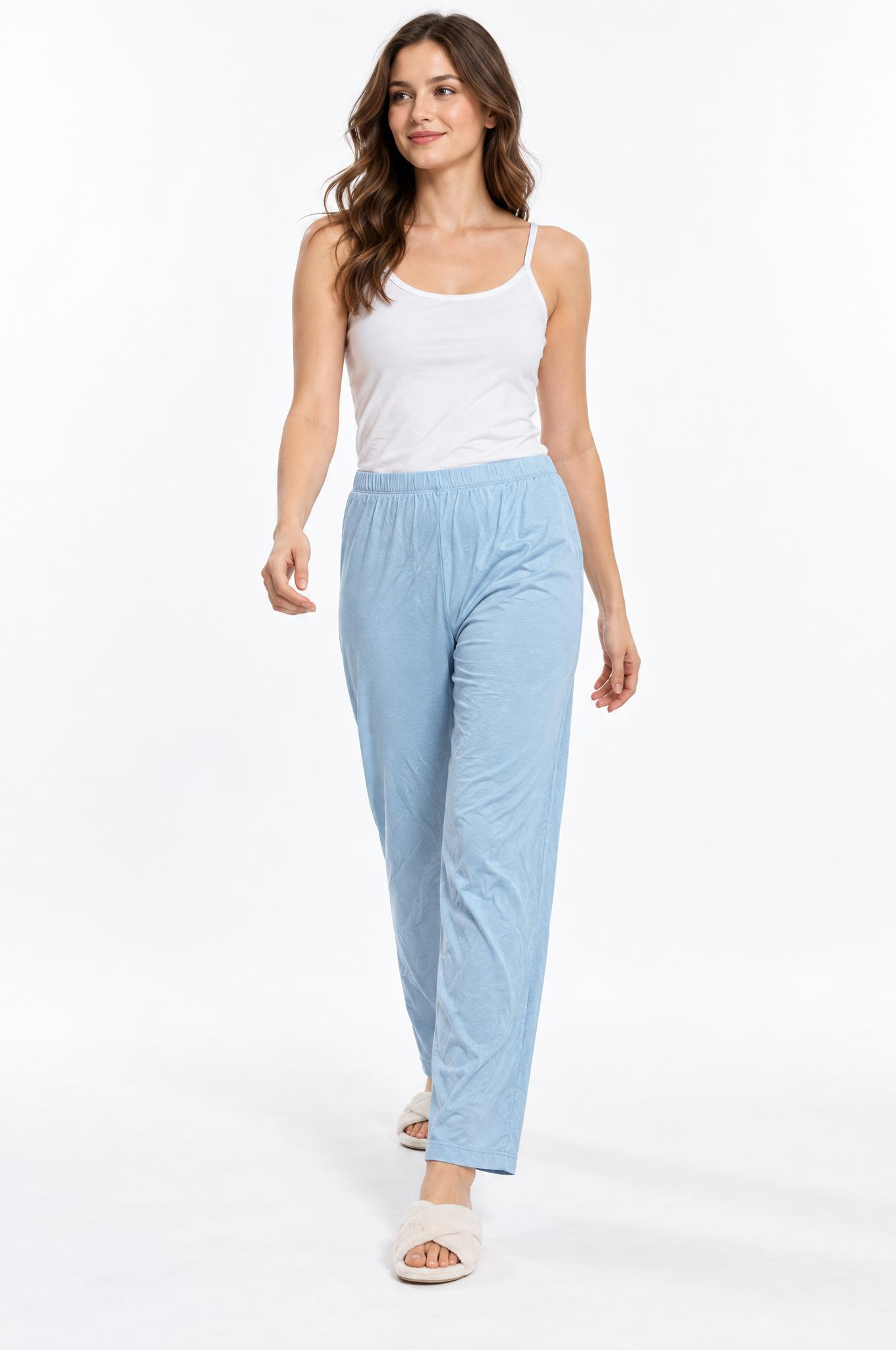 334383Kadın Viskon Kumaş Mint Tek Alt Pijama Altı 5800Kadın Tek AltcotonhauseKadın Viskon Kumaş Mint Tek Alt Pijama Altı 5800