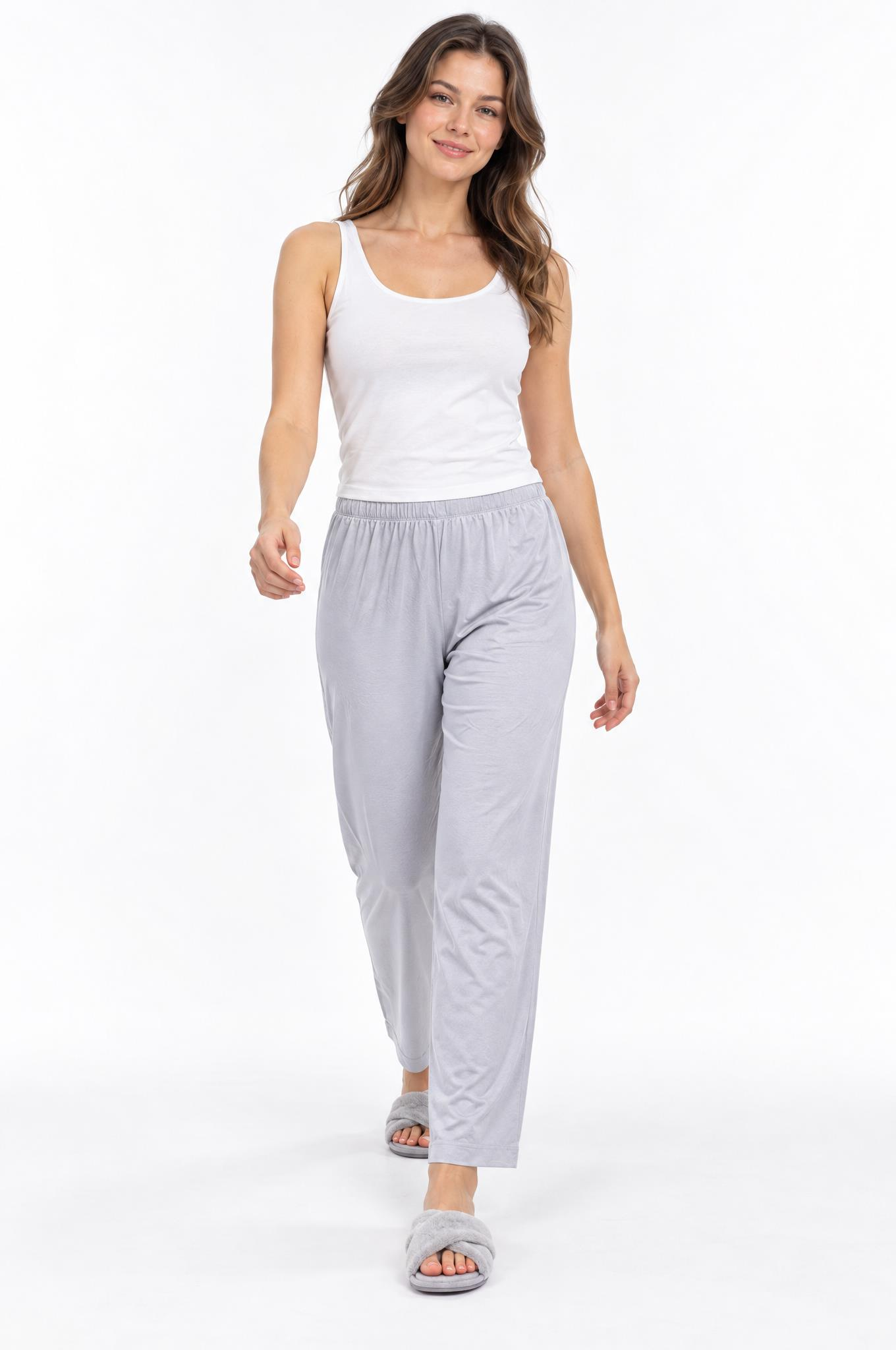 334384Kadın Viskon Kumaş Gri Tek Alt Pijama Altı 5800Kadın Tek AltcotonhauseKadın Viskon Kumaş Gri Tek Alt Pijama Altı 5800