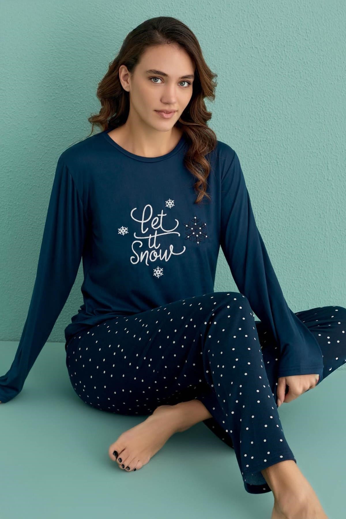 325374Kadın Uzun Kol Sandy Lacivert Pijama Takım C1T9N1O02-23Kadın Uzun Kol Sandy Lacivert Pijama Takım C1T9N1O02-23Uzun Kol PijamacotonhauseUzun Kol PijamacotonhauseKadın Uzun Kol Sandy Lacivert Pijama Takım C1T9N1O02-23