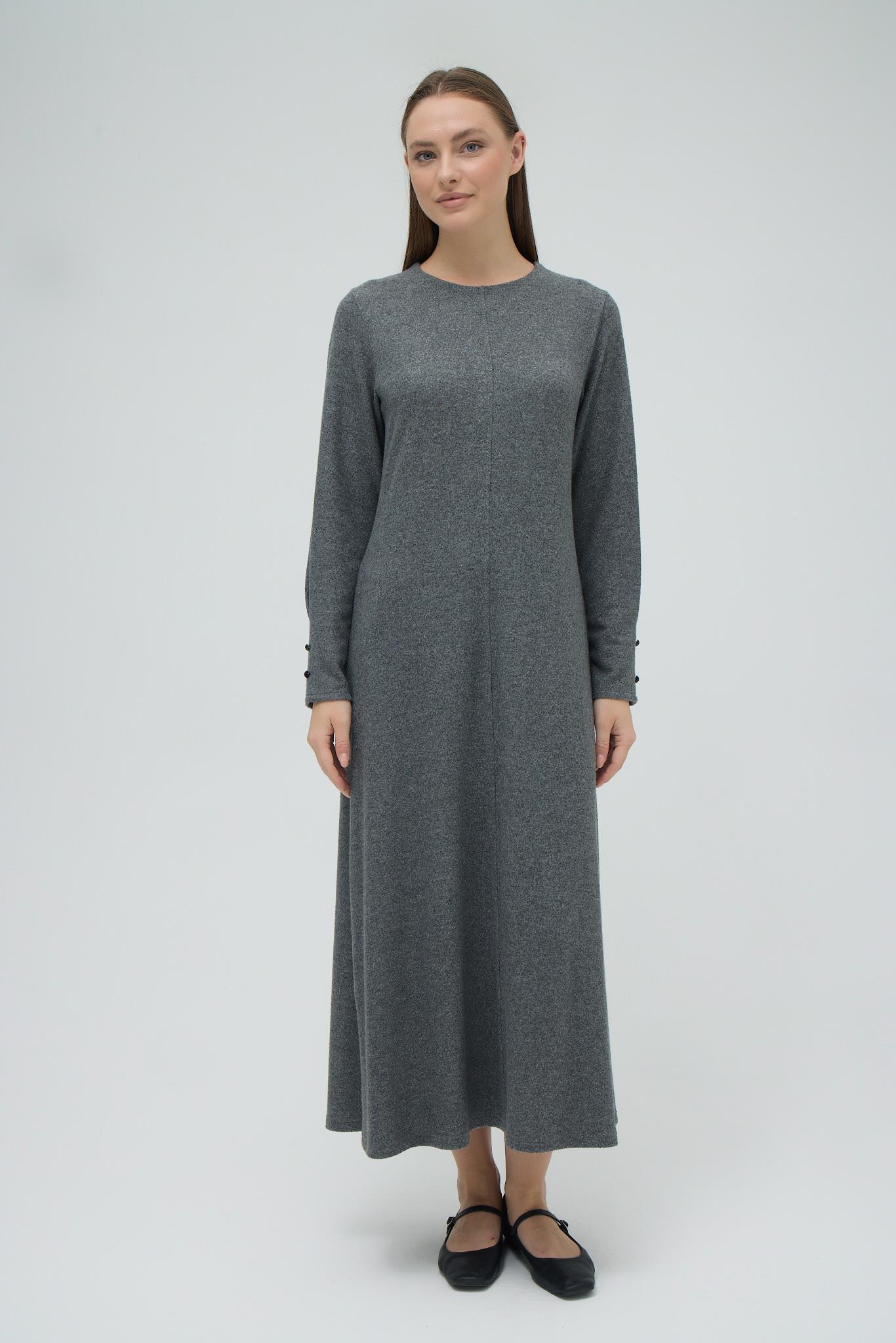 324196Kadın Uzun Kol Triko Gri Melanj Elbise C3T2N2O12cotonhause.com.tr Online Alışveriş - Sezon İndirimlerini Keşfet Kadın Uzun Kol Triko Gri Melanj Elbise C3T2N2O12Tunik & ElbiseGizzeyKadın Uzun Kol Triko Gri Melanj Elbise C3T2N2O12