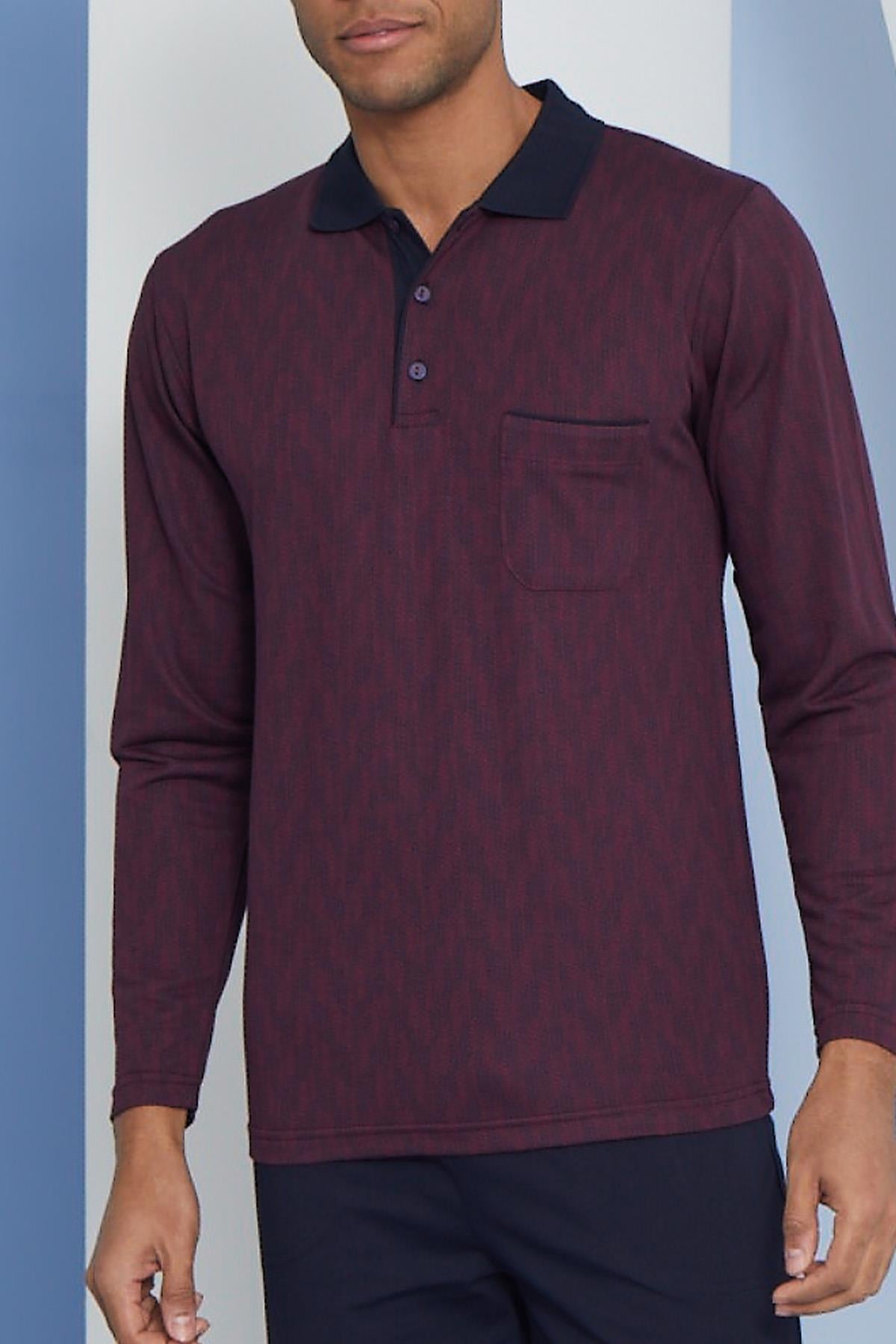 318174Erkek Uzun Kol Polo Yaka Bordo Pijama Takımı C9T2N4O7cotonhause.com.tr Online Alışveriş - Sezon İndirimlerini KeşfetErkek Uzun Kol Polo Yaka Bordo Pijama Takımı C9T2N4O7Pijama TakımıKLYErkek Uzun Kol Polo Yaka Bordo Pijama Takımı C9T2N4O7
