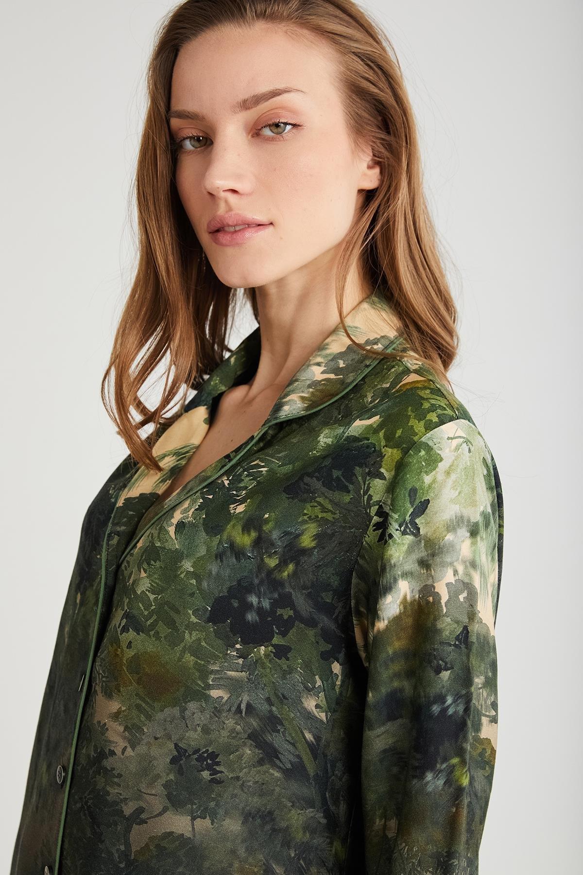 325577Kadın Uzun Kol Önden Düğmeli Yeşil  Pijama Takım C1T0N7O9cotonhause.com.tr Online Alışveriş - Sezon İndirimlerini Keşfet Kadın Uzun Kol Önden Düğmeli Yeşil  Pijama Takım C1T0N7O9Uzun Kol Pijamapenye moodKadın Uzun Kol Önden Düğmeli Yeşil  Pijama Takım C1T0N7O9