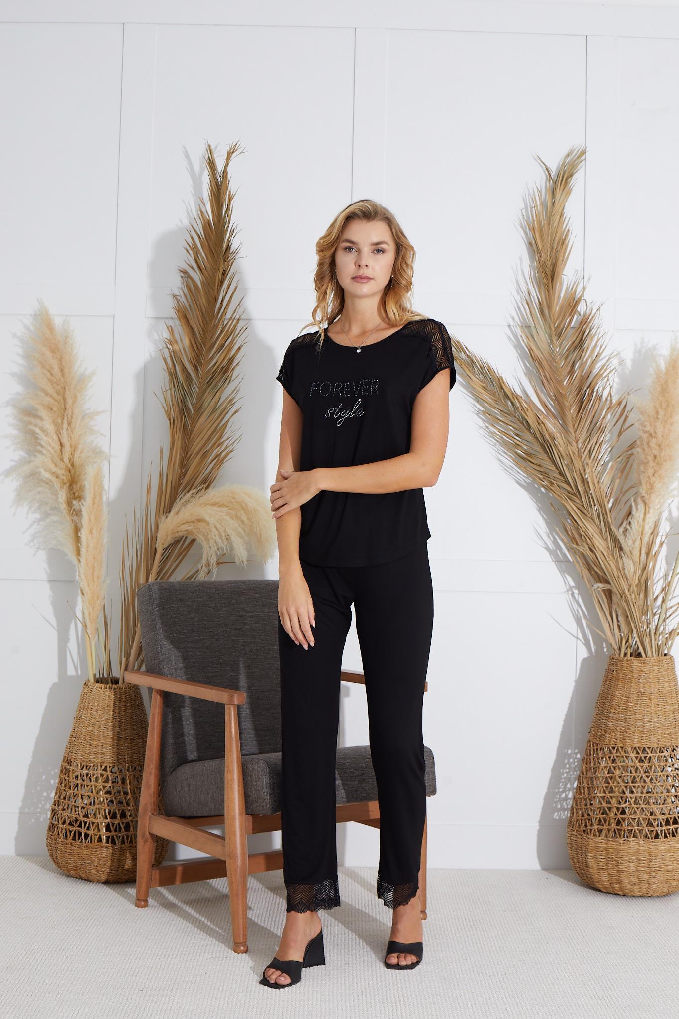 320059Kadın Kısa Kol Siyah Pijama Takım C1T2N7O51cotonhause.com.tr Online Alışveriş - Sezon İndirimlerini KeşfetKadın Kısa Kol Siyah Pijama Takım C1T2N7O51Kısa Kol / Askılı PijamaSevimKadın Kısa Kol Siyah Pijama Takım C1T2N7O51