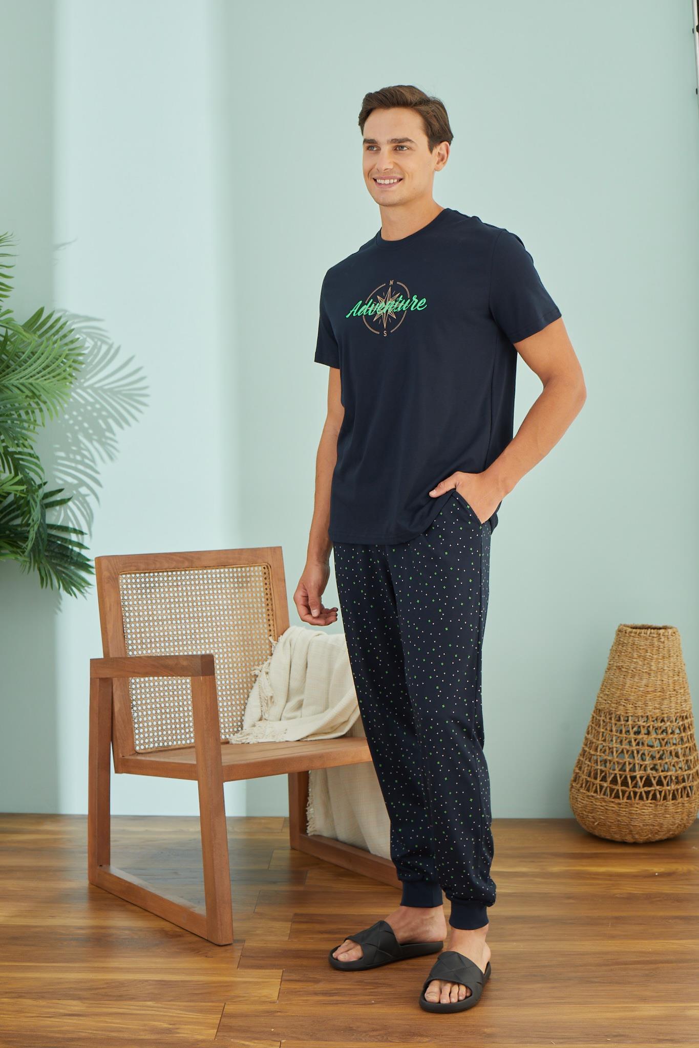 318754Erkek Kısa Kol 3 Lü Lacivert Şortlu Pijama Takım C9T9N49cotonhause.com.tr Online Alışveriş - Sezon İndirimlerini KeşfetErkek Kısa Kol 3 Lü Lacivert Şortlu Pijama Takım C9T9N49Pijama TakımıSevimErkek Kısa Kol 3 Lü Lacivert Şortlu Pijama Takım C9T9N49