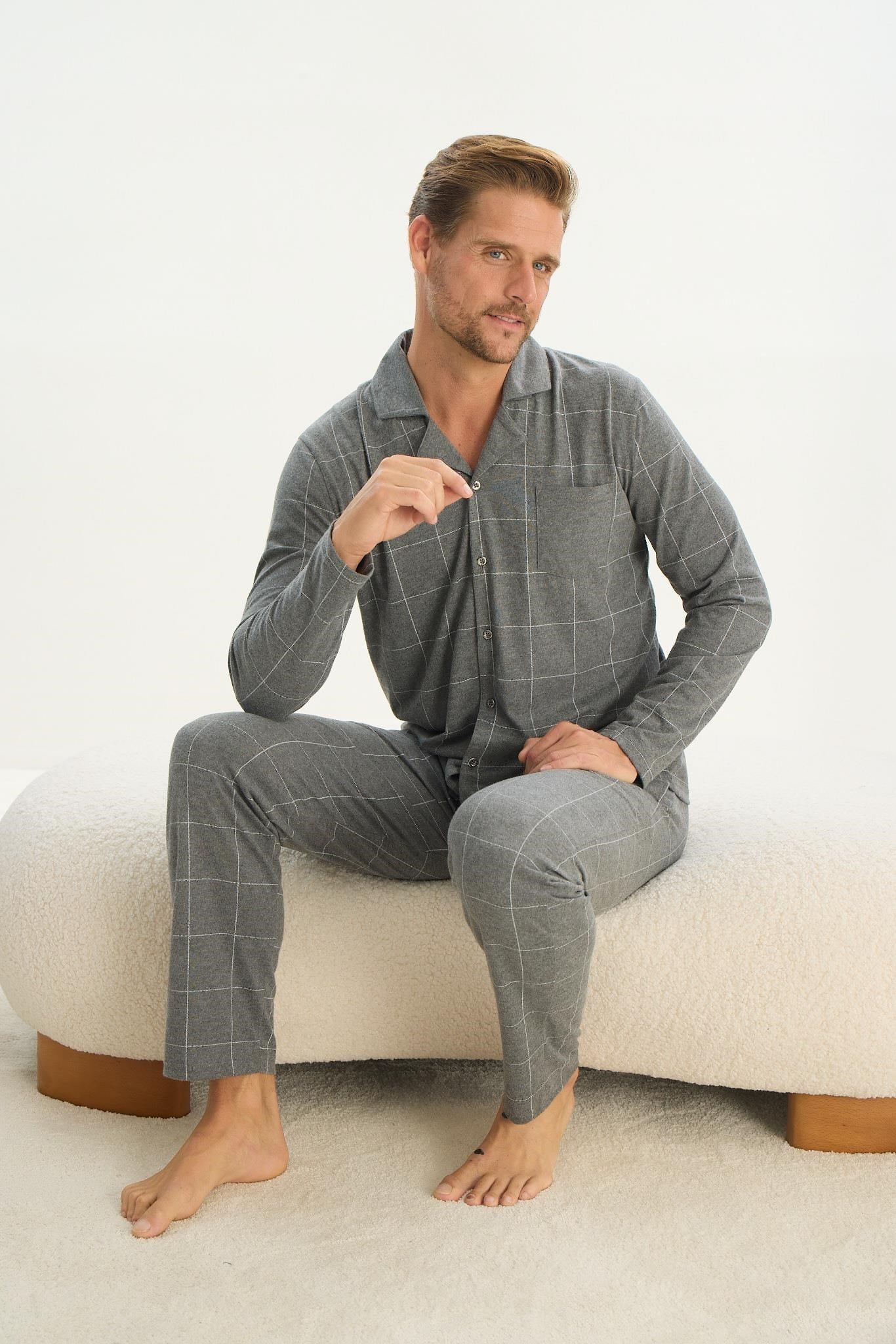 324250Erkek Uzun Kol Gömlek Yaka Önden Düğmeli Gri Pijama Takım C3T2N5O9Erkek Uzun Kol Gömlek Yaka Önden Düğmeli Gri Pijama Takım C3T2N5O9SevimPijama TakımıPijama TakımıSevimErkek Uzun Kol Gömlek Yaka Önden Düğmeli Gri Pijama Takım C3T2N5O9