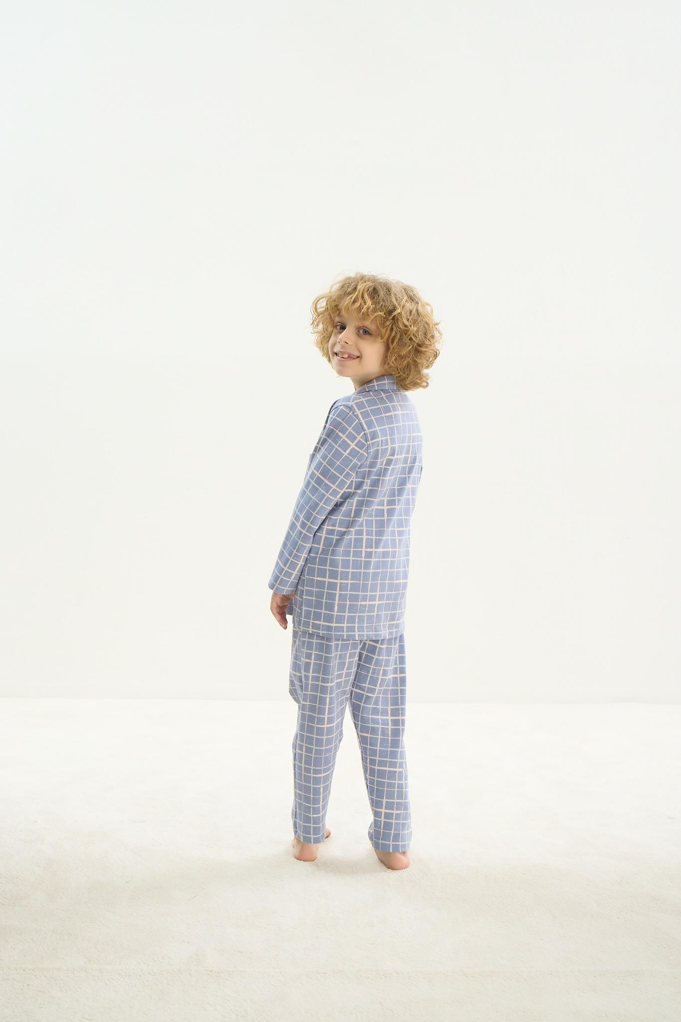 324303Erkek Çocuk Uzun Kol Önden Düğmeli Mavi Pijama Takım C8T4N7O8Erkek Çocuk Uzun Kol Önden Düğmeli Mavi Pijama Takım C8T4N7O8SevimPijamaPijamaSevimErkek Çocuk Uzun Kol Önden Düğmeli Mavi Pijama Takım C8T4N7O8