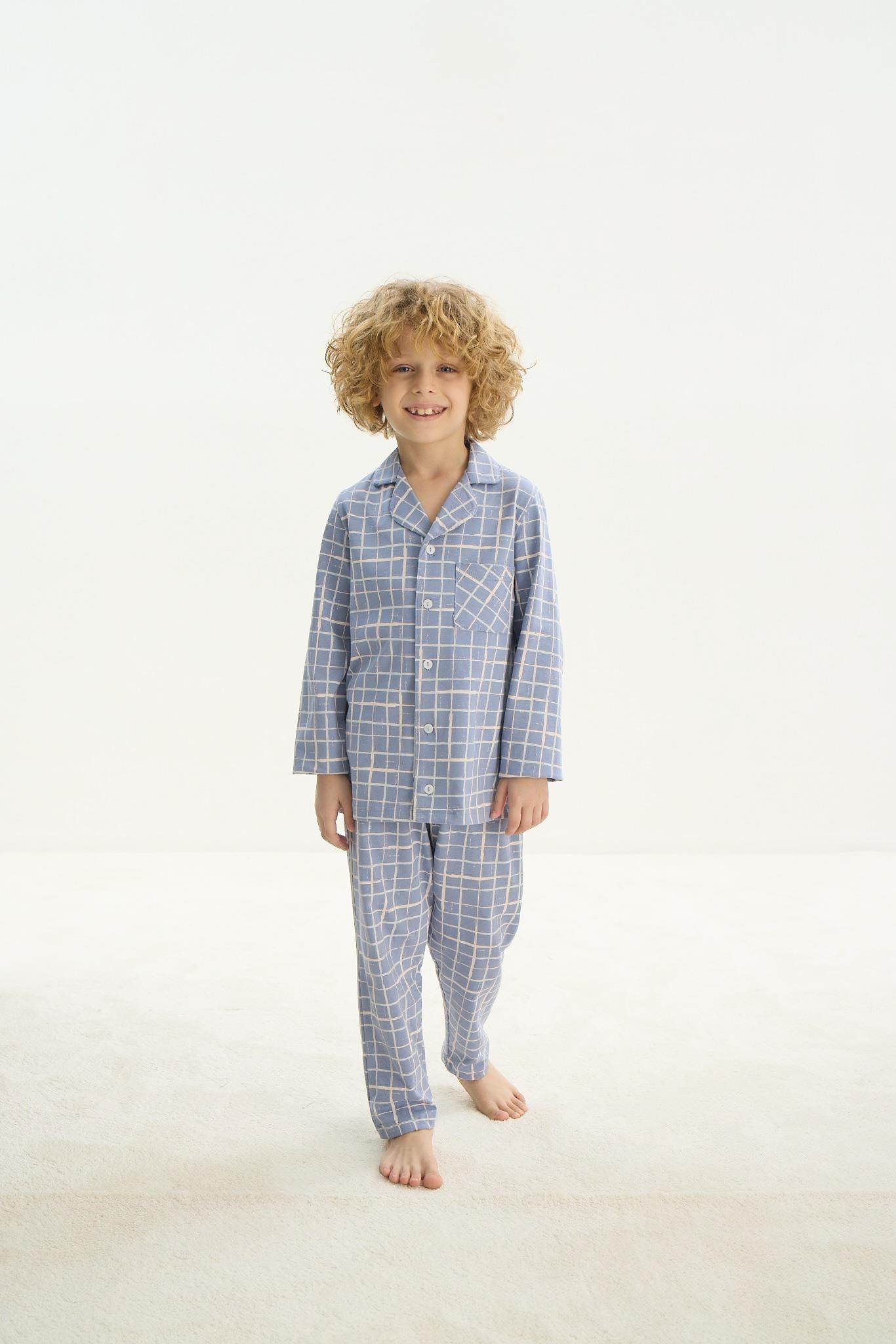 324303Erkek Çocuk Uzun Kol Önden Düğmeli Mavi Pijama Takım C8T4N7O8Erkek Çocuk Uzun Kol Önden Düğmeli Mavi Pijama Takım C8T4N7O8SevimPijamaPijamaSevimErkek Çocuk Uzun Kol Önden Düğmeli Mavi Pijama Takım C8T4N7O8