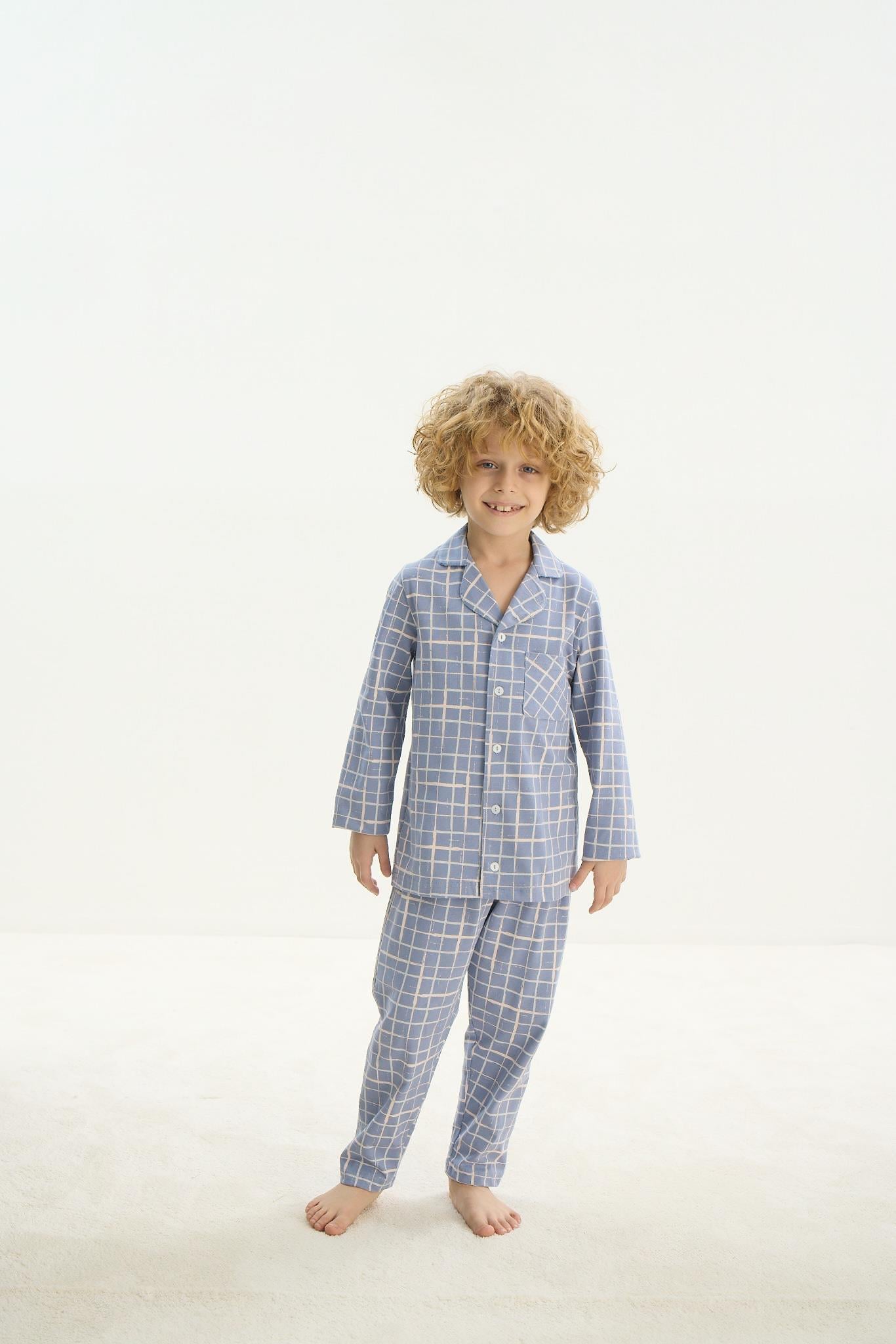 324303Erkek Çocuk Uzun Kol Önden Düğmeli Mavi Pijama Takım C8T4N7O8Erkek Çocuk Uzun Kol Önden Düğmeli Mavi Pijama Takım C8T4N7O8SevimPijamaPijamaSevimErkek Çocuk Uzun Kol Önden Düğmeli Mavi Pijama Takım C8T4N7O8